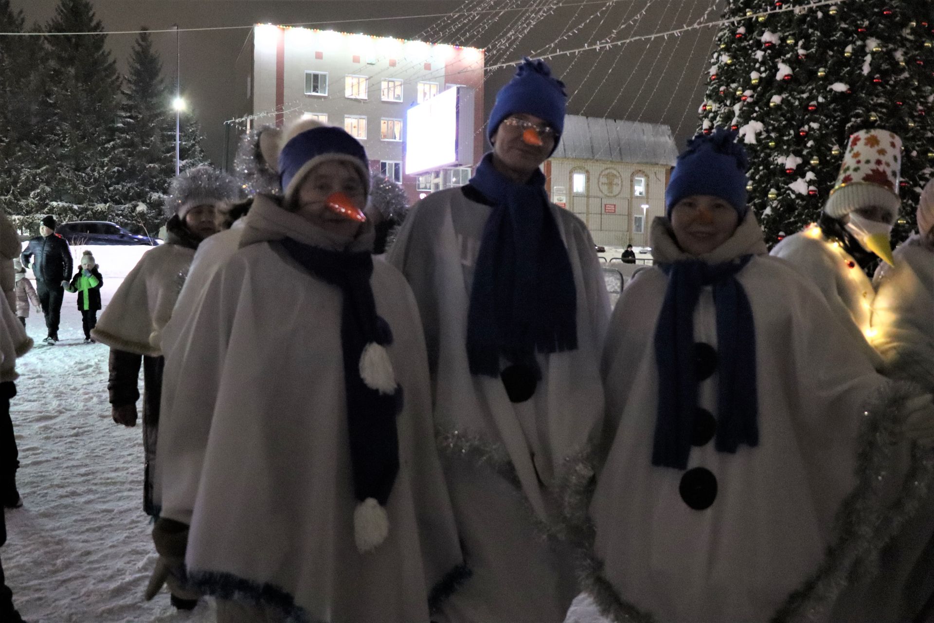 В Нурлате состоялось торжественное открытие главной городской Елки