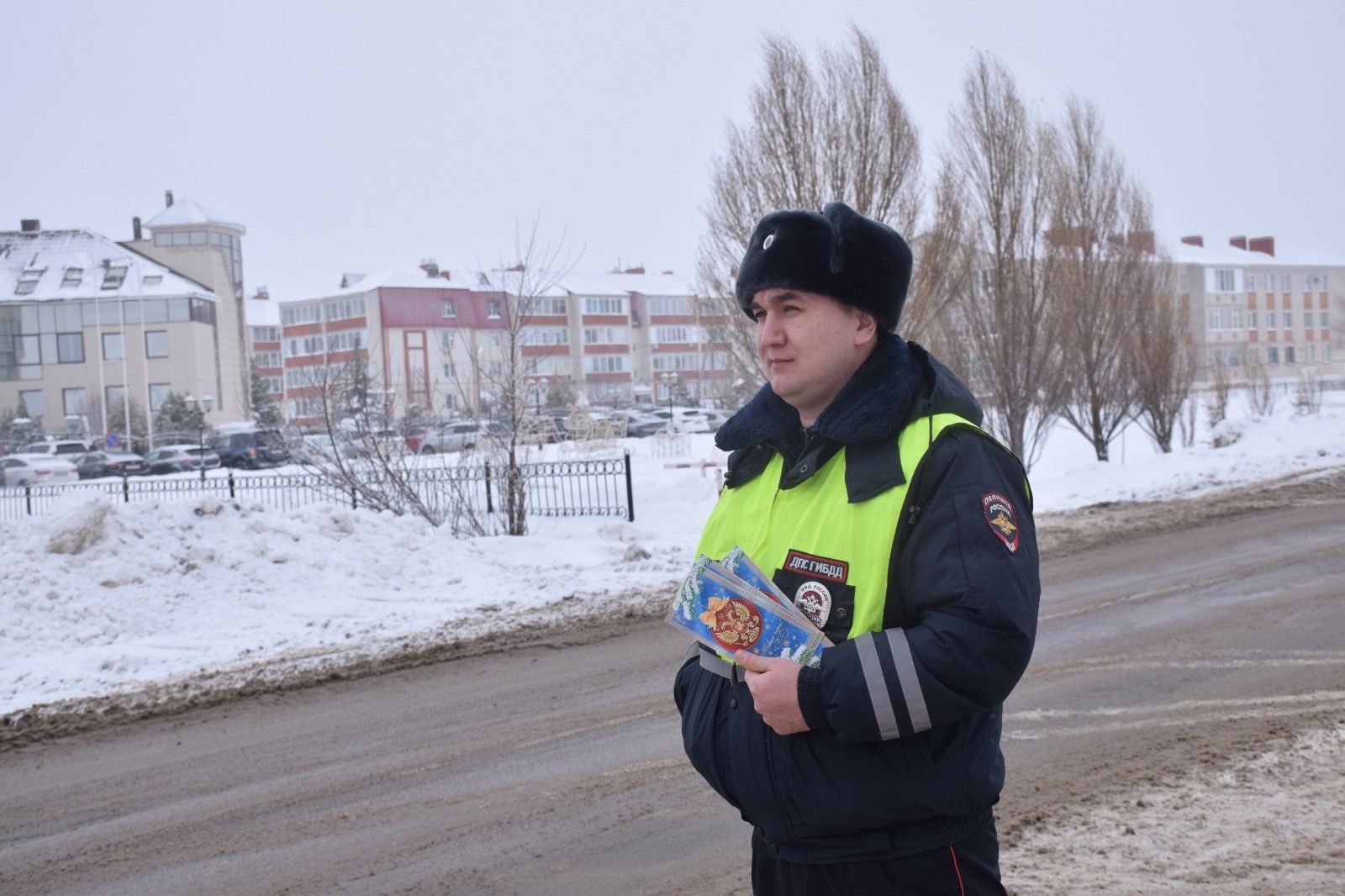 Нурлатские автоинспекторы призывают водителей к бдительности