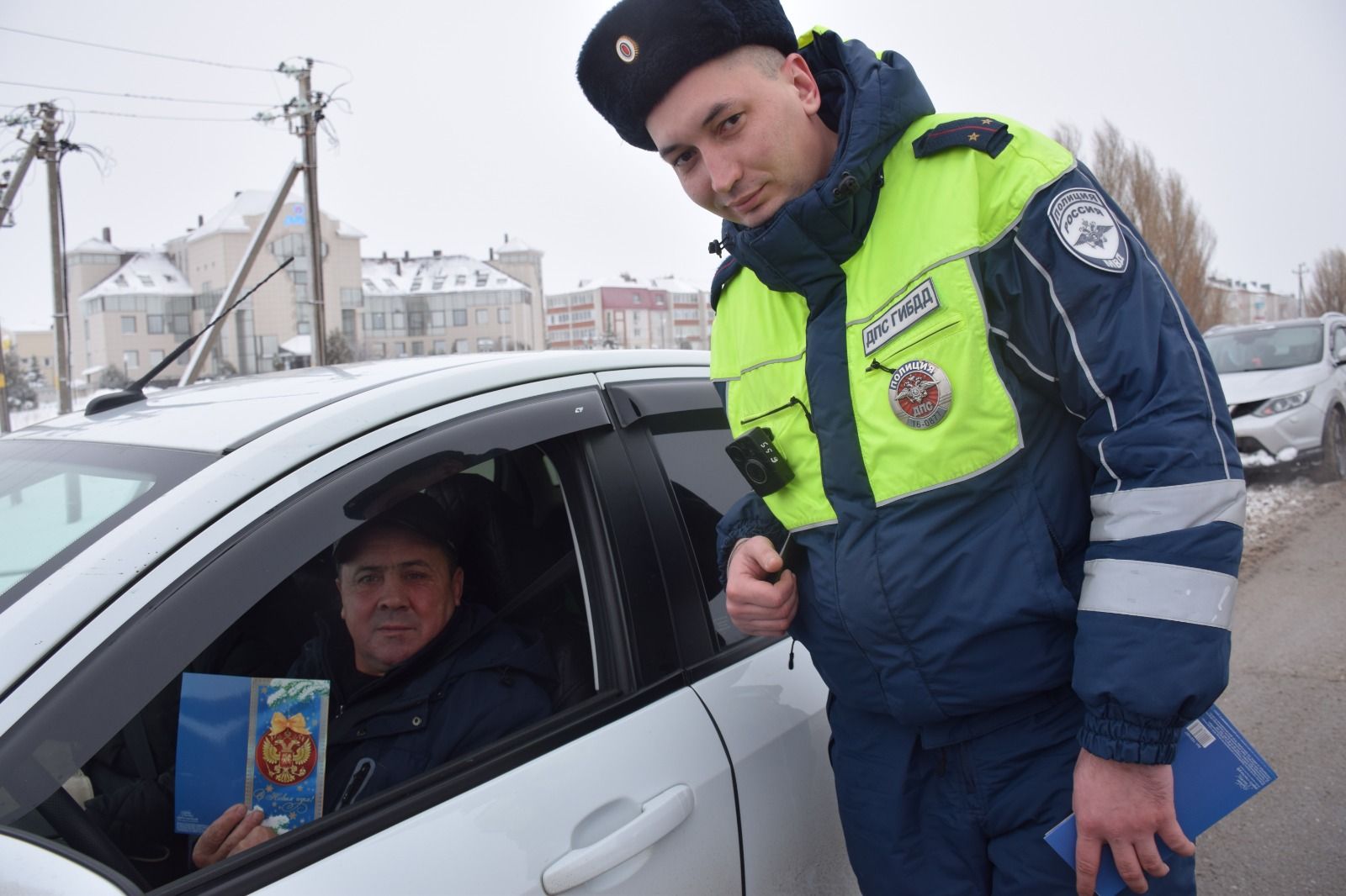 Нурлатские автоинспекторы призывают водителей к бдительности