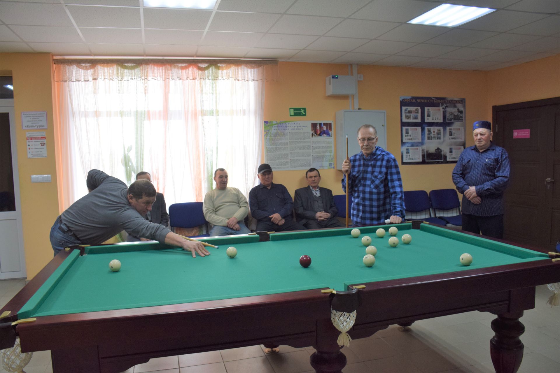 В Степном Озере в преддверии Дня защитника Отечества прошел турнир по бильярду