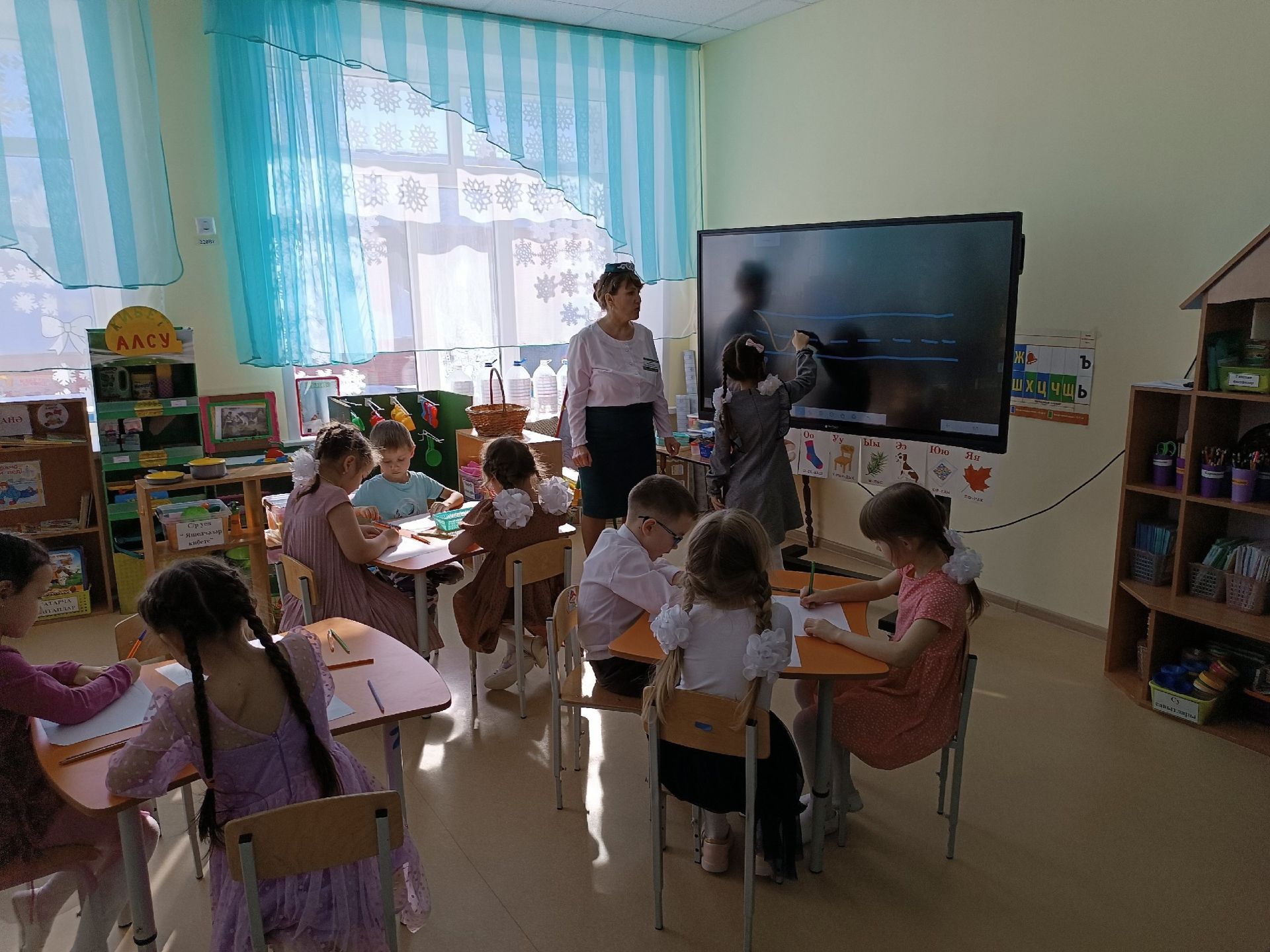 Нурлатский детский сад «Алсу» поделился опытом работы по обучению родному татарскому языку