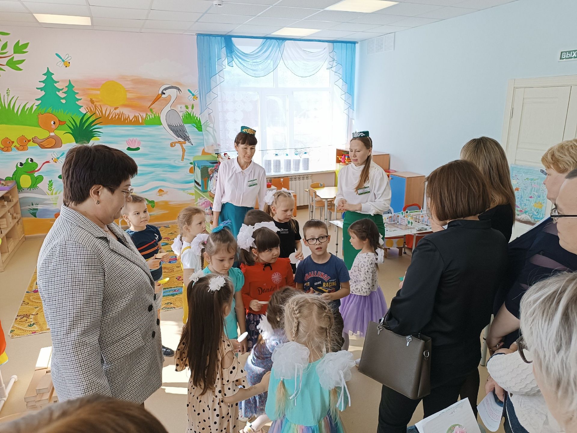 Нурлатский детский сад «Алсу» поделился опытом работы по обучению родному татарскому языку