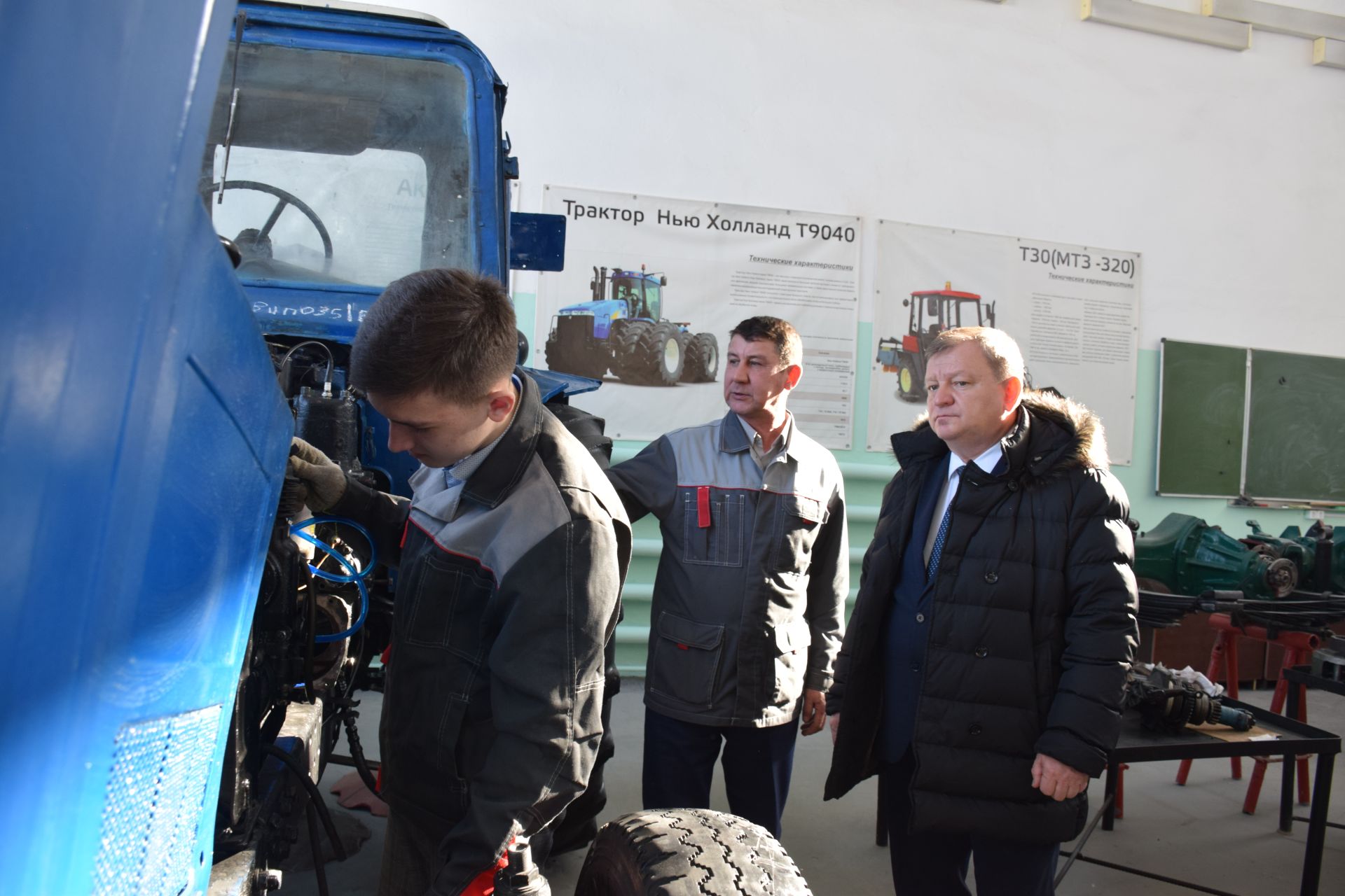 В Нурлатском аграрном техникуме прошла мини-ярмарка вакансий