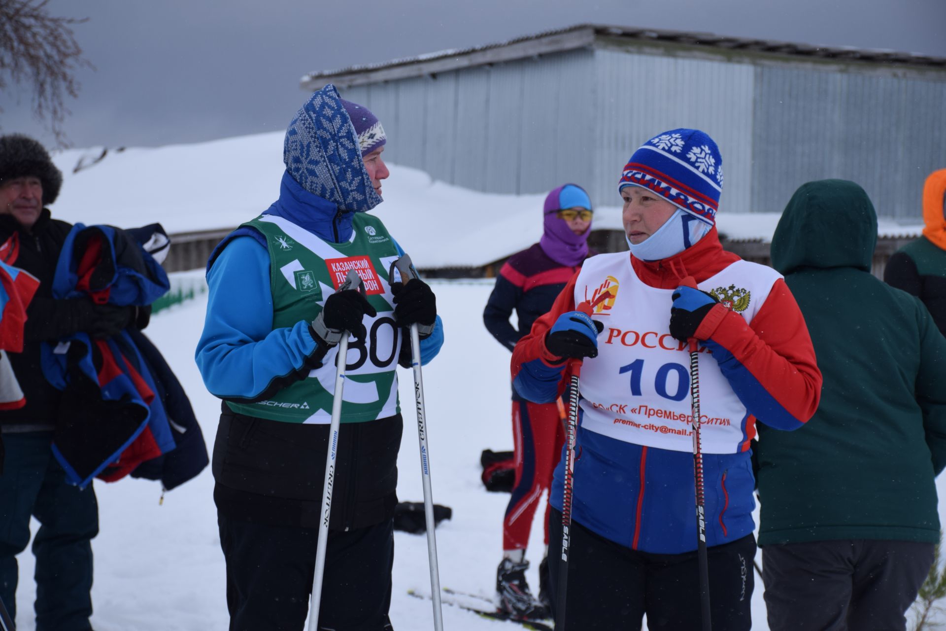 В селе Старые Челны прошли лыжные гонки, посвященные памяти Героя Советского Союза Николая Синдрякова (+фоторепортаж)