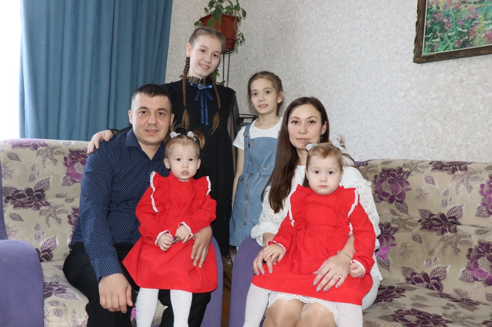 В большой семье Сулеймановых живет любовь