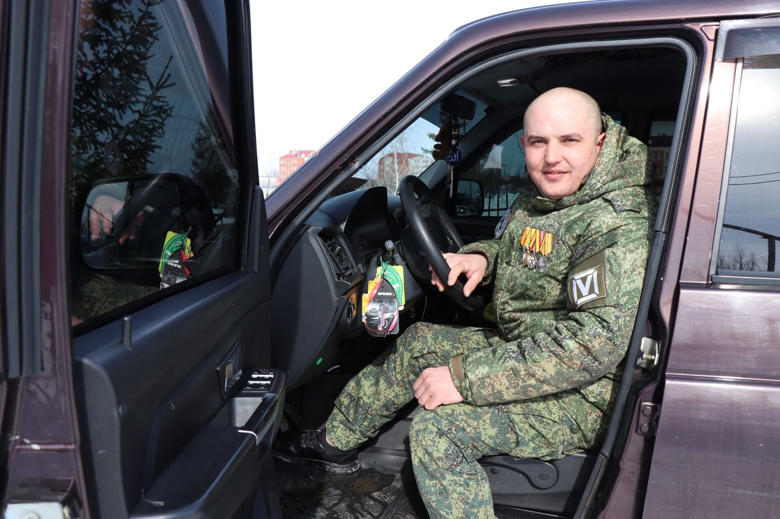 Раис Ахметшин, чтобы приехать в Нурлат в отпуск из зоны СВО на автомобиле, преодолел 1730 км пути