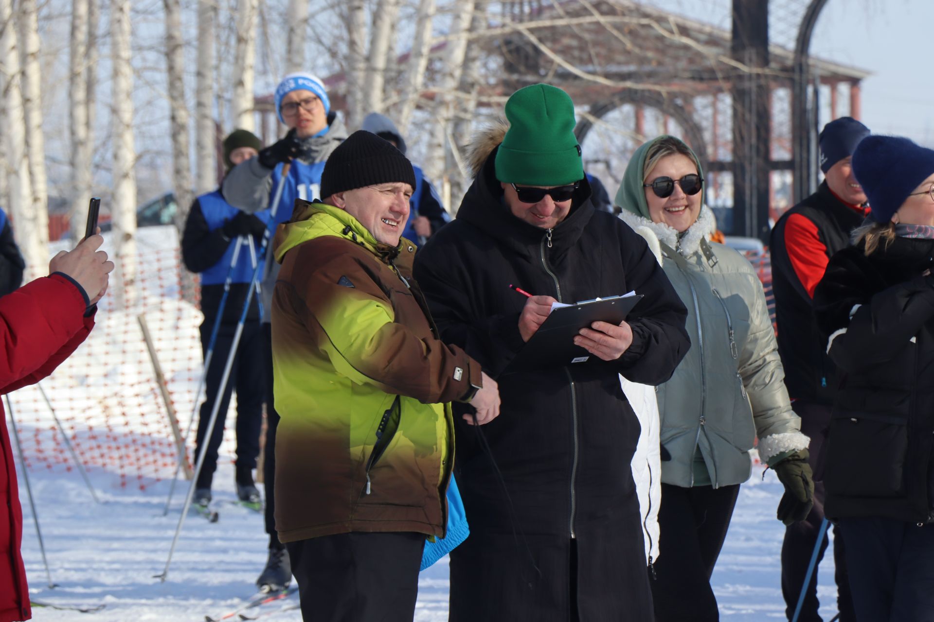 Нурлатские нефтяники встали на лыжи в память Владимира Шугаева