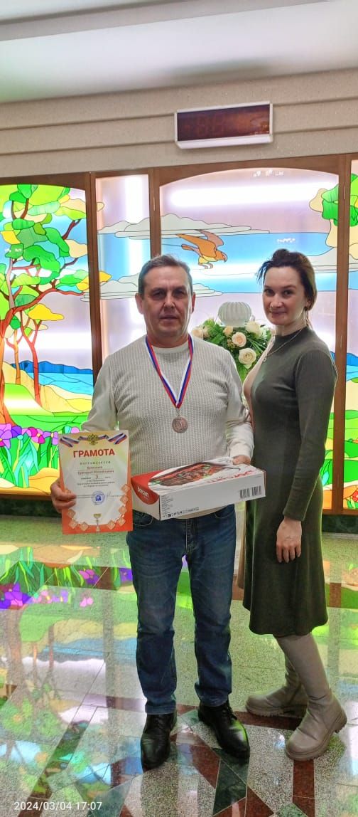 Чемпионом Нурлатского района по шахматам стал Михаил Безруков