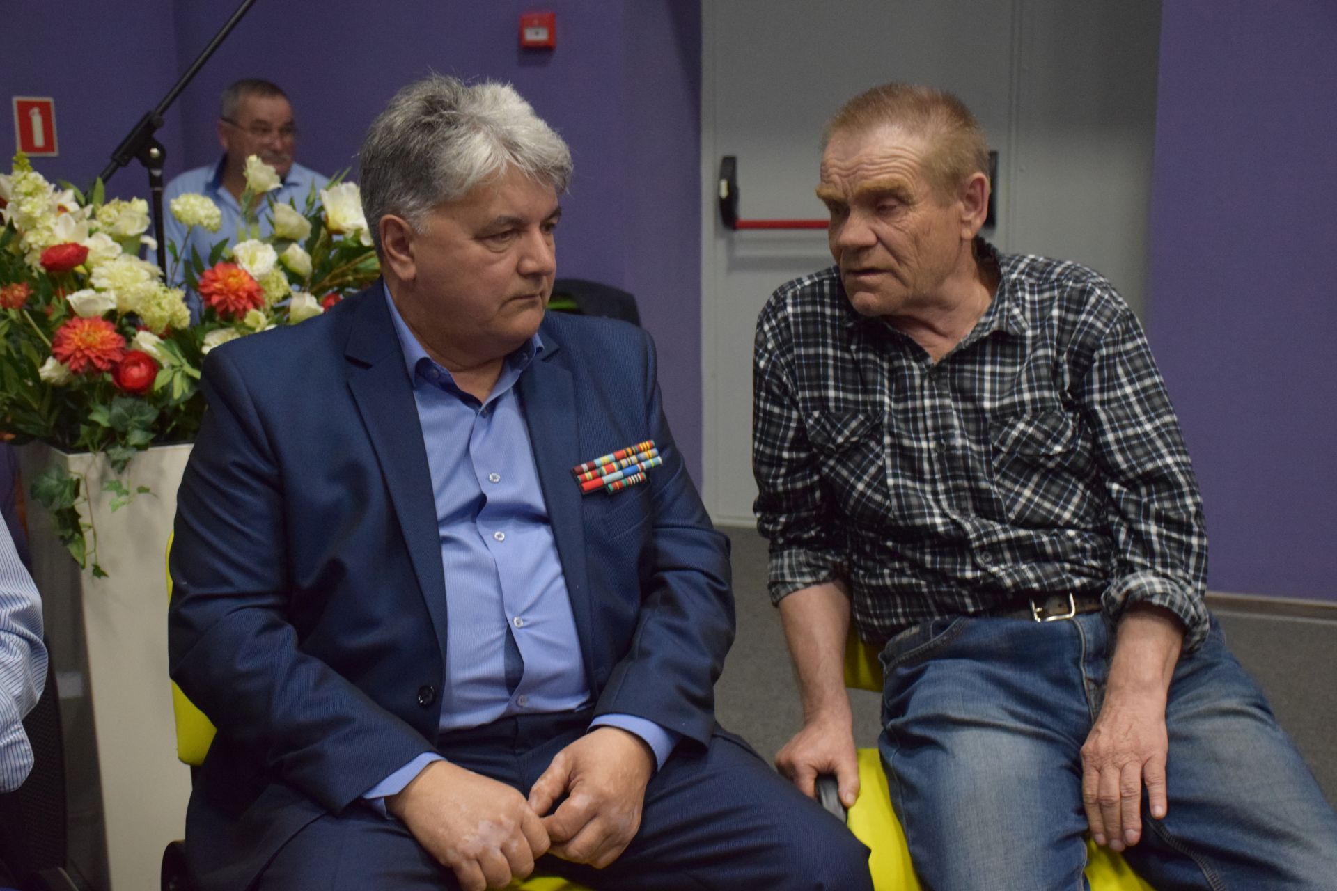 В Нурлатском культурно-досуговом центре «Грани» состоялась встреча с ликвидаторами чернобыльской катастрофы