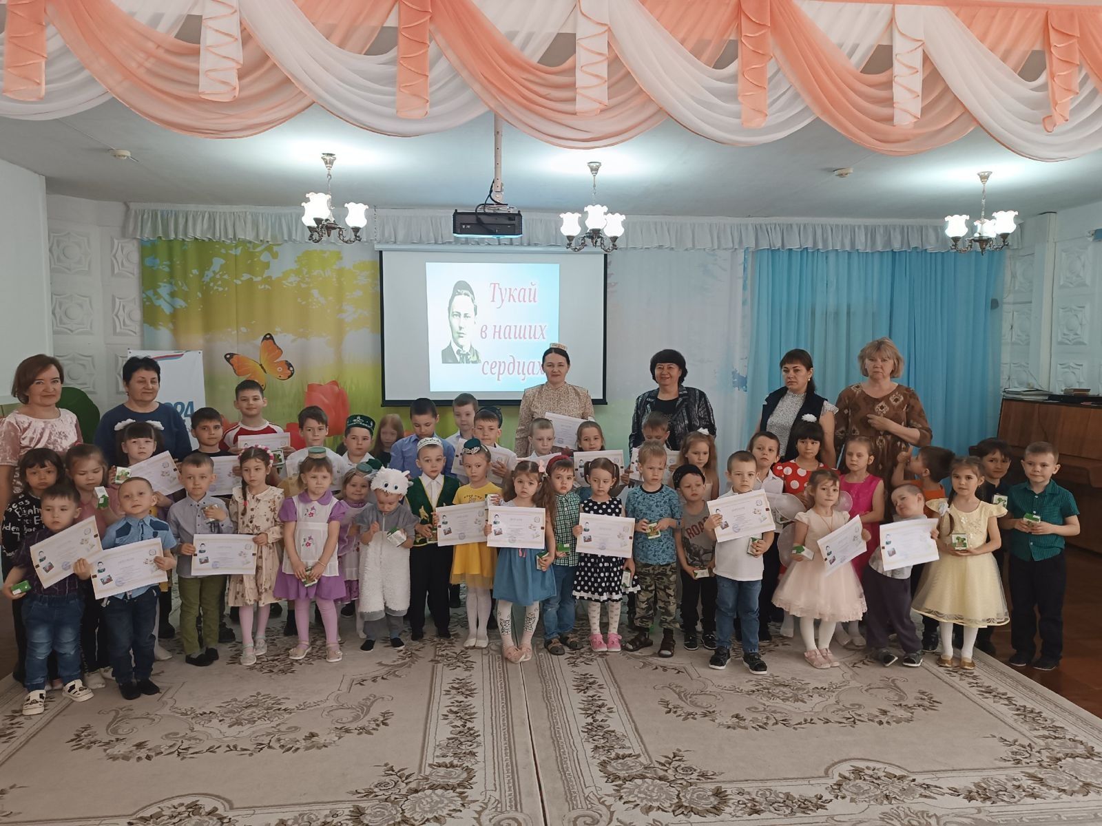 В детском саду «Сказка» прошел конкурс чтецов  «Тукай в наших сердцах»
