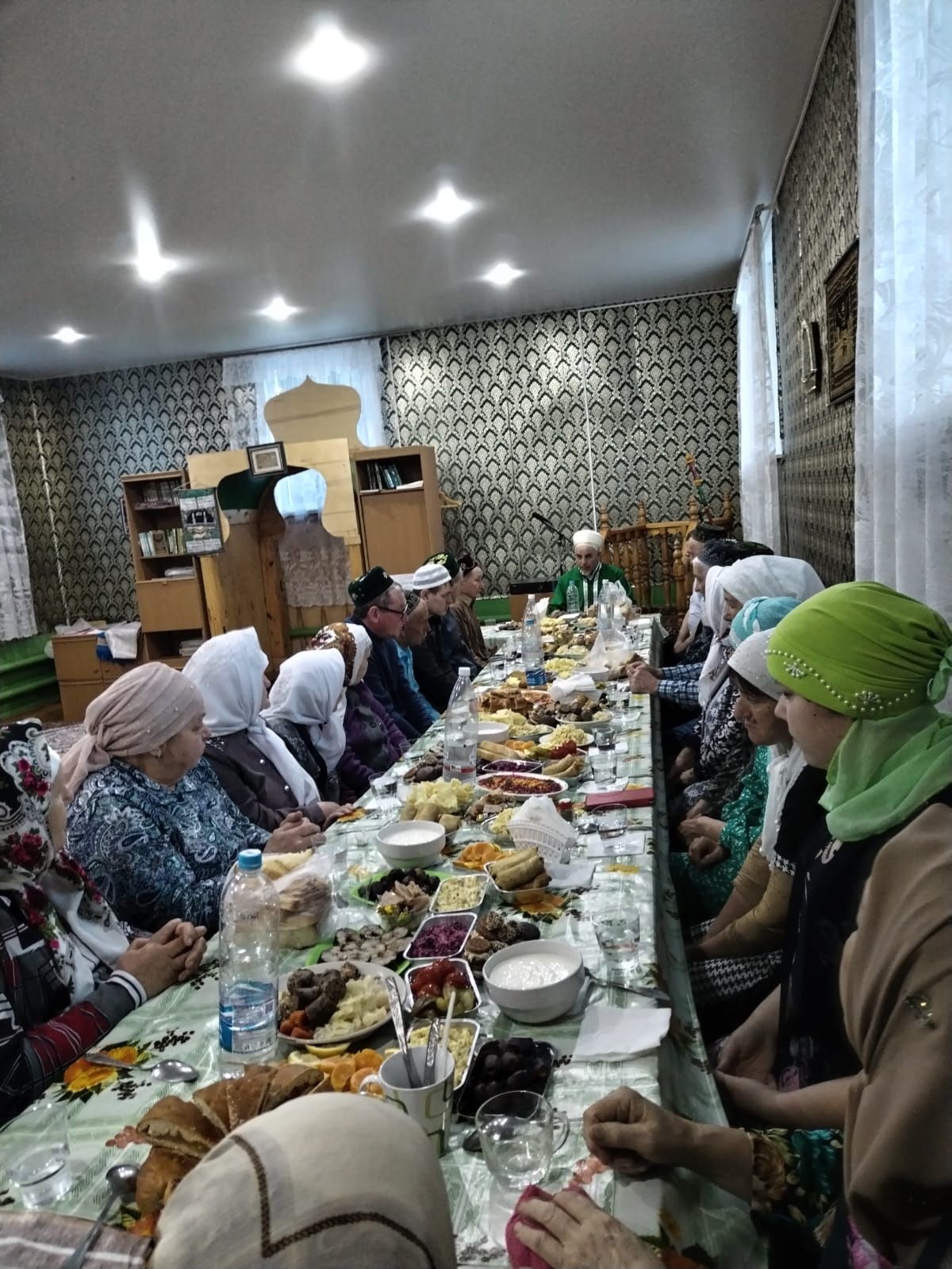 В Тюрнясево в мечети общими силами жителей села провели ифтар-меджлис