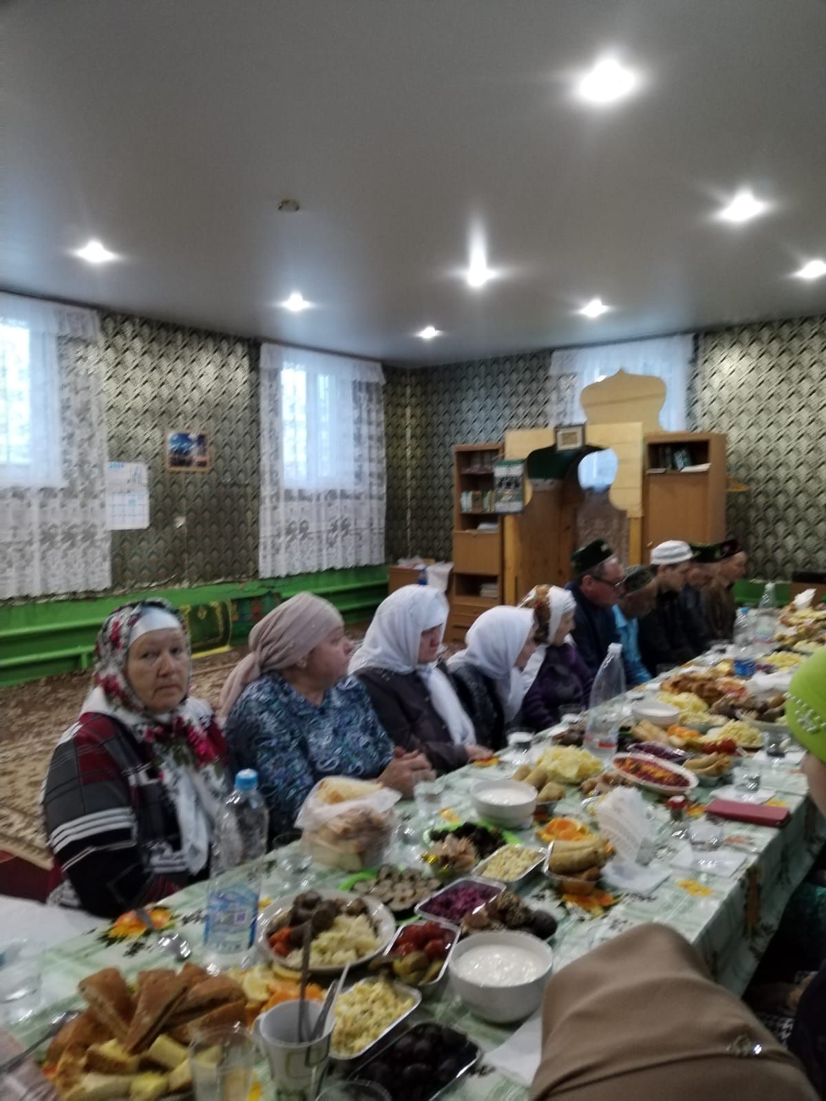 В Тюрнясево в мечети общими силами жителей села провели ифтар-меджлис