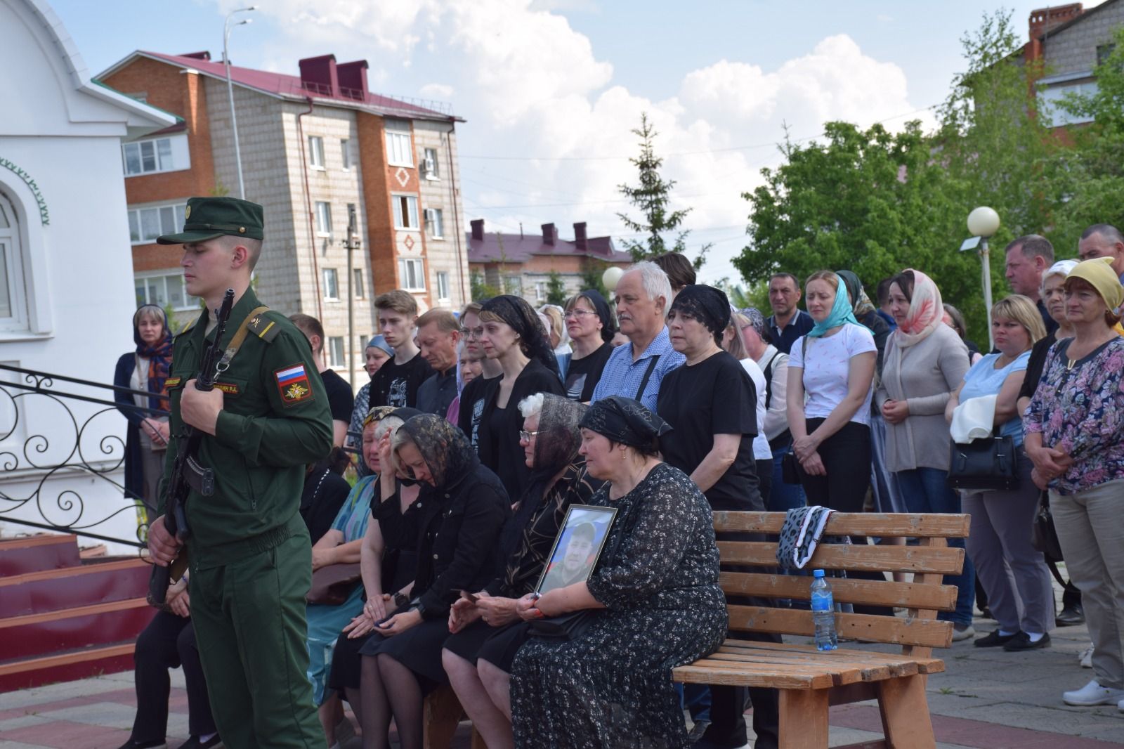 В Нурлате простились с участником СВО Смирновым Аркадием