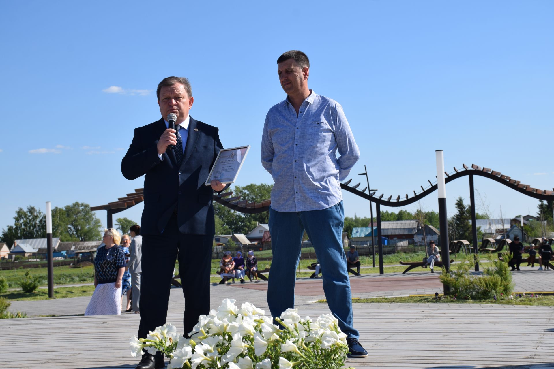 В Нурлате в ландшафтном парке «Кондурча» отметили День предпринимательства