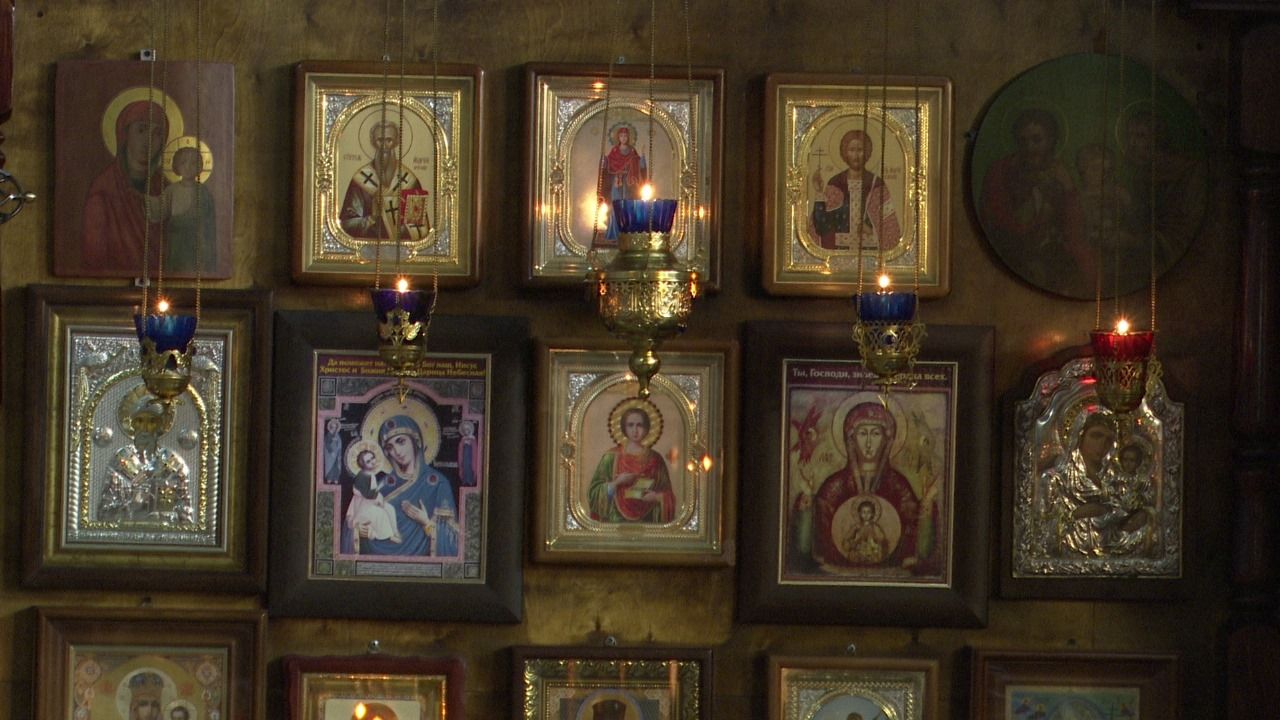 Ночное Пасхальное богослужение в храме пророка Божия Илии