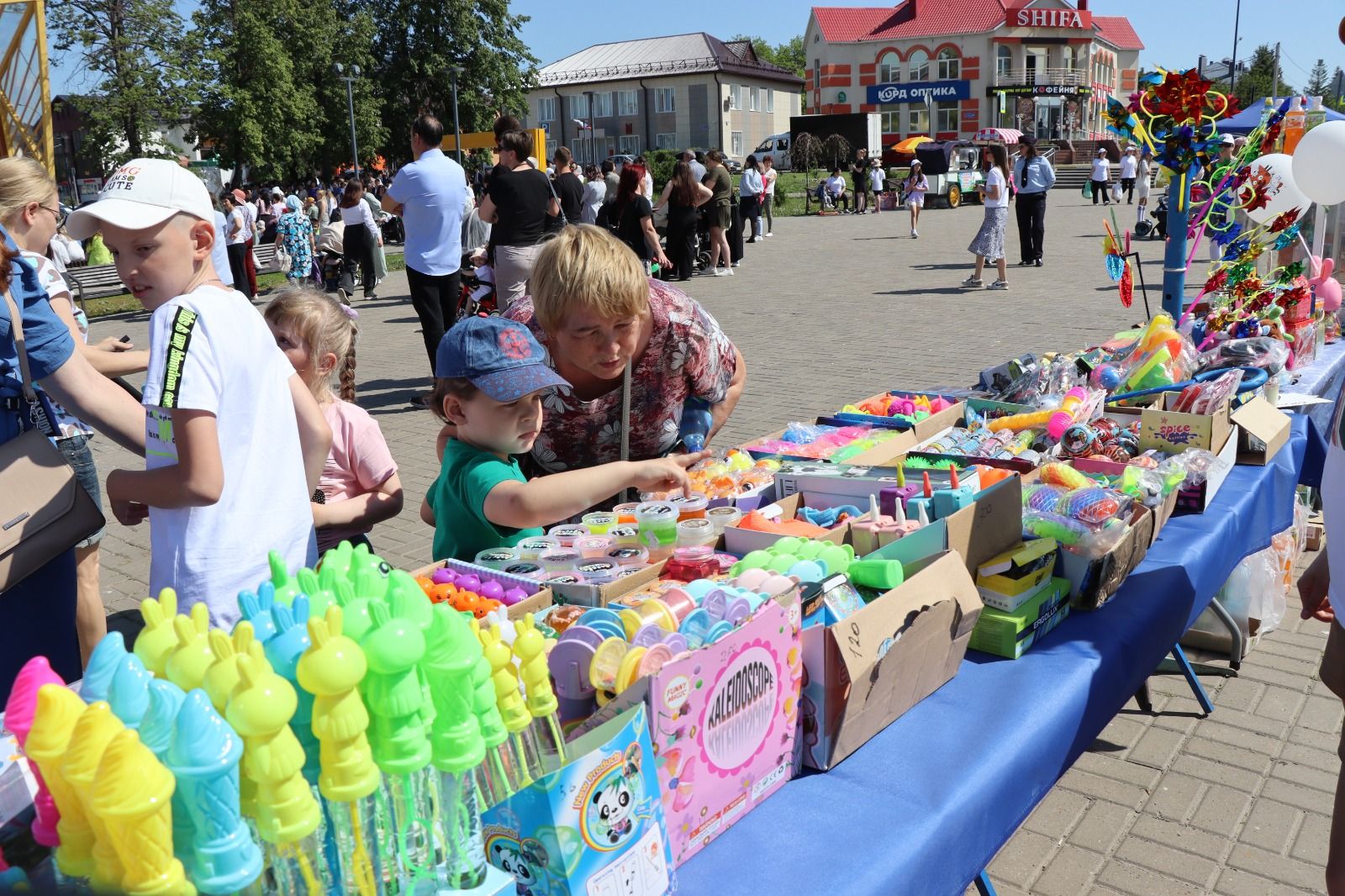 В Нурлате отмечают праздник детства