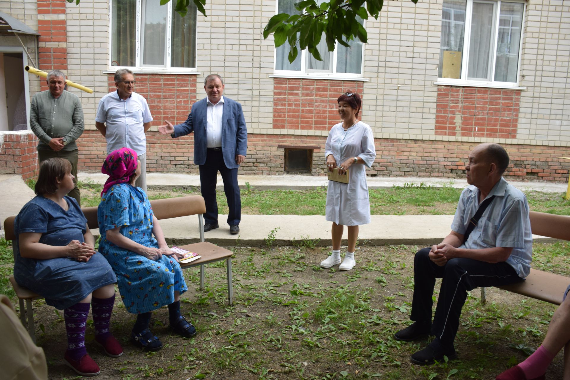 В доме-интернате для престарелых и инвалидов города Нурлат капитально отремонтировали баню для жильцов