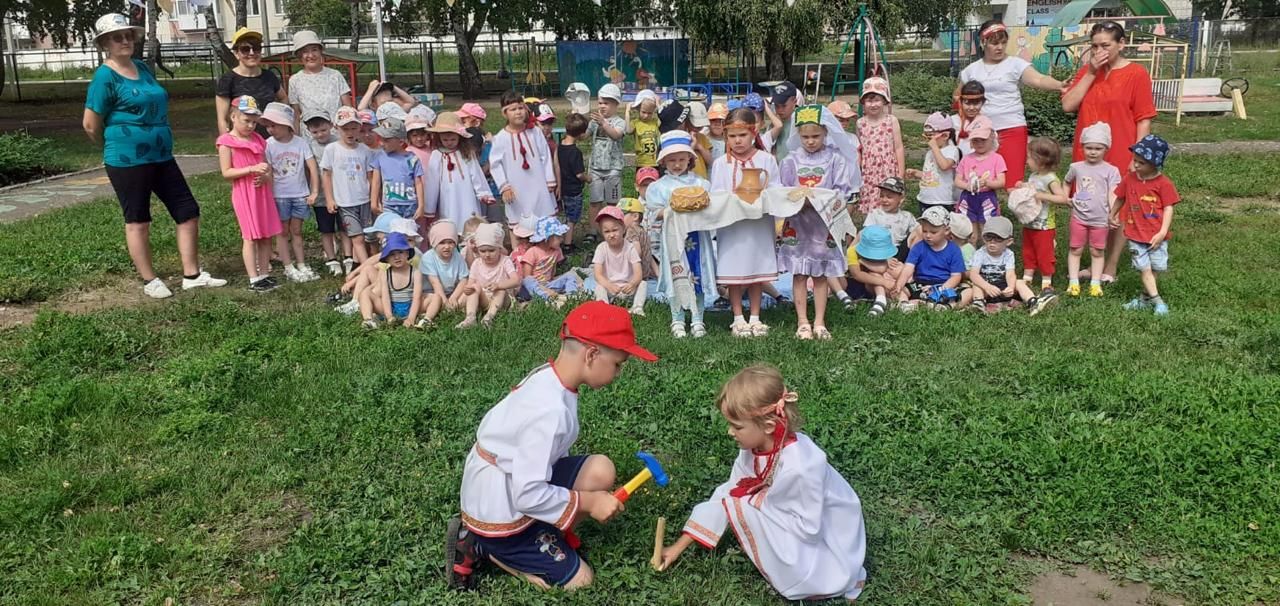 В детском саду » Сказка» прошел праздник чувашской национальной культуры Уяв