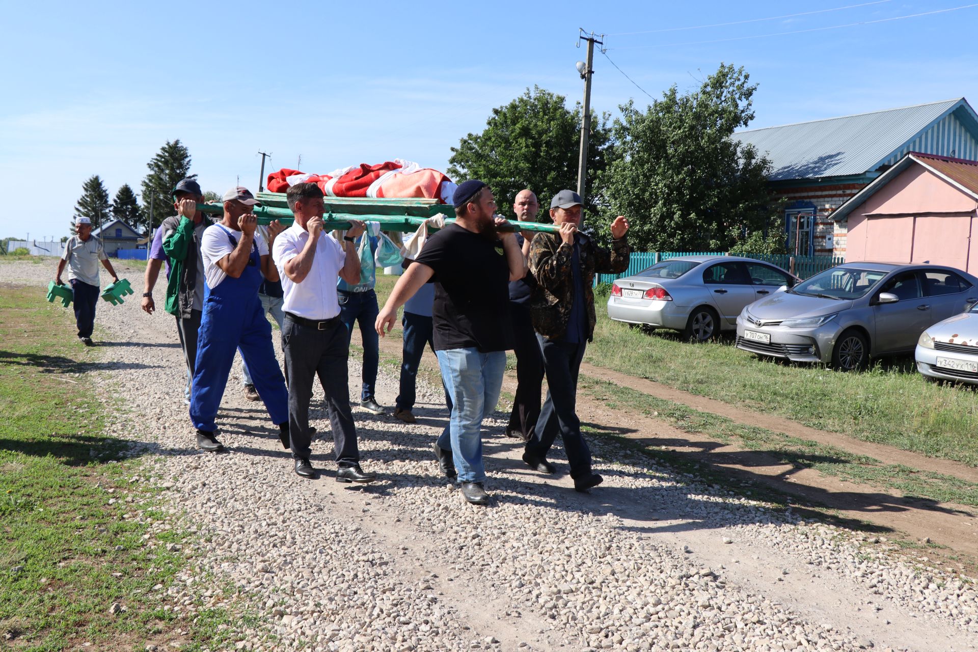 В Нурлатском районе в последний путь проводили участника Великой Отечественной войны