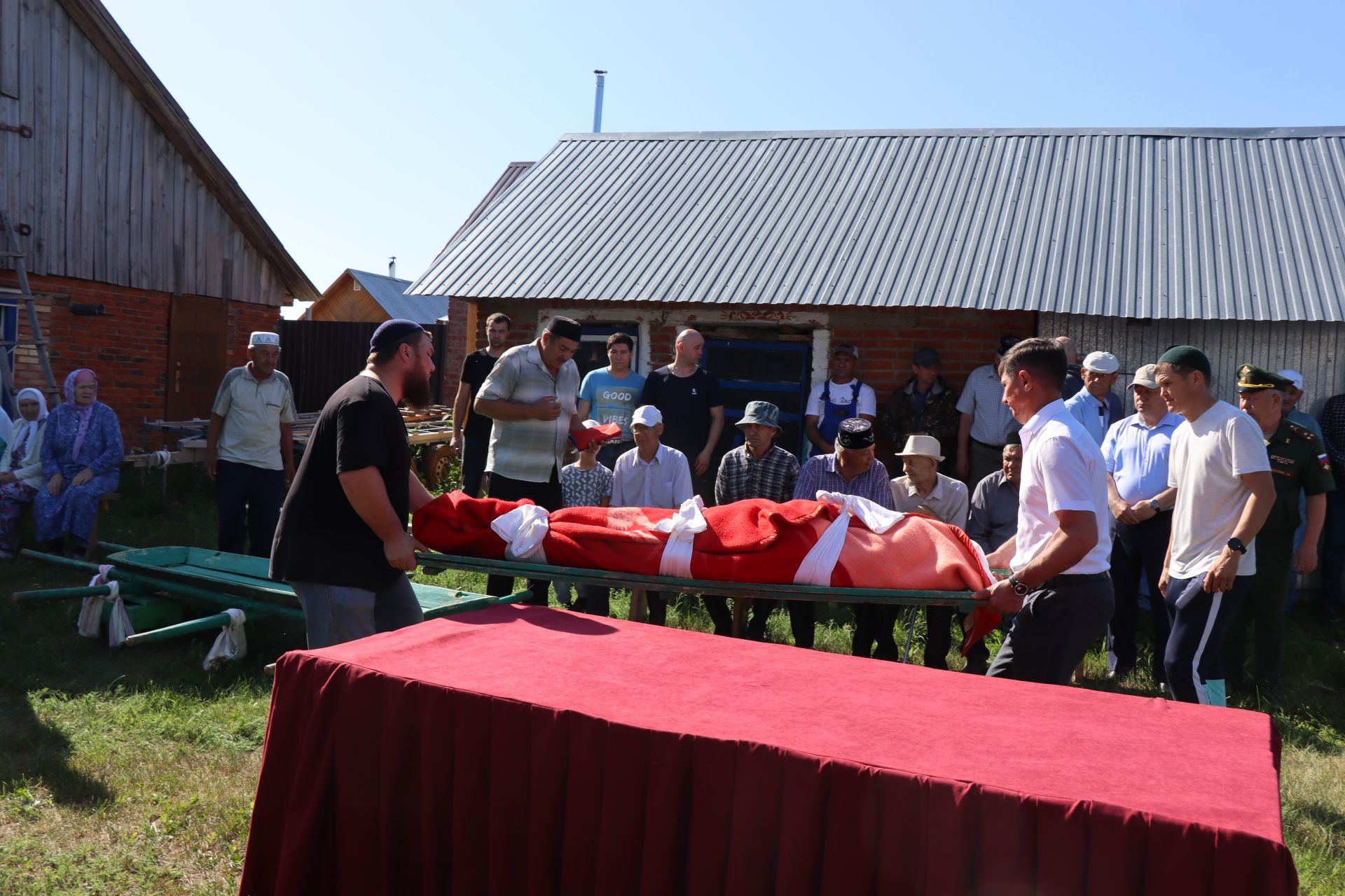 В Нурлатском районе в последний путь проводили участника Великой Отечественной войны