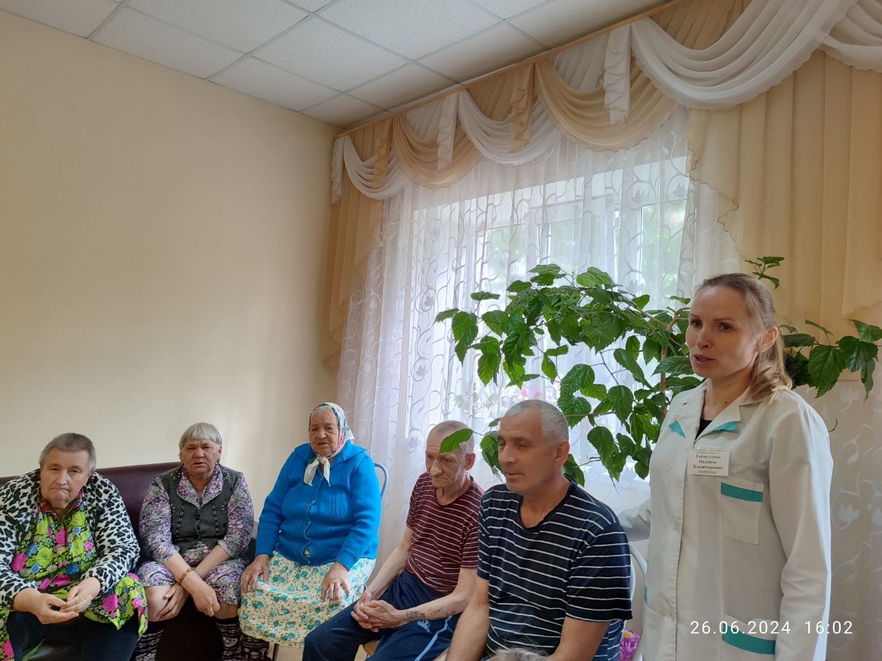 Жители Нурлатского дома-интерната вспомнили песни своей молодости