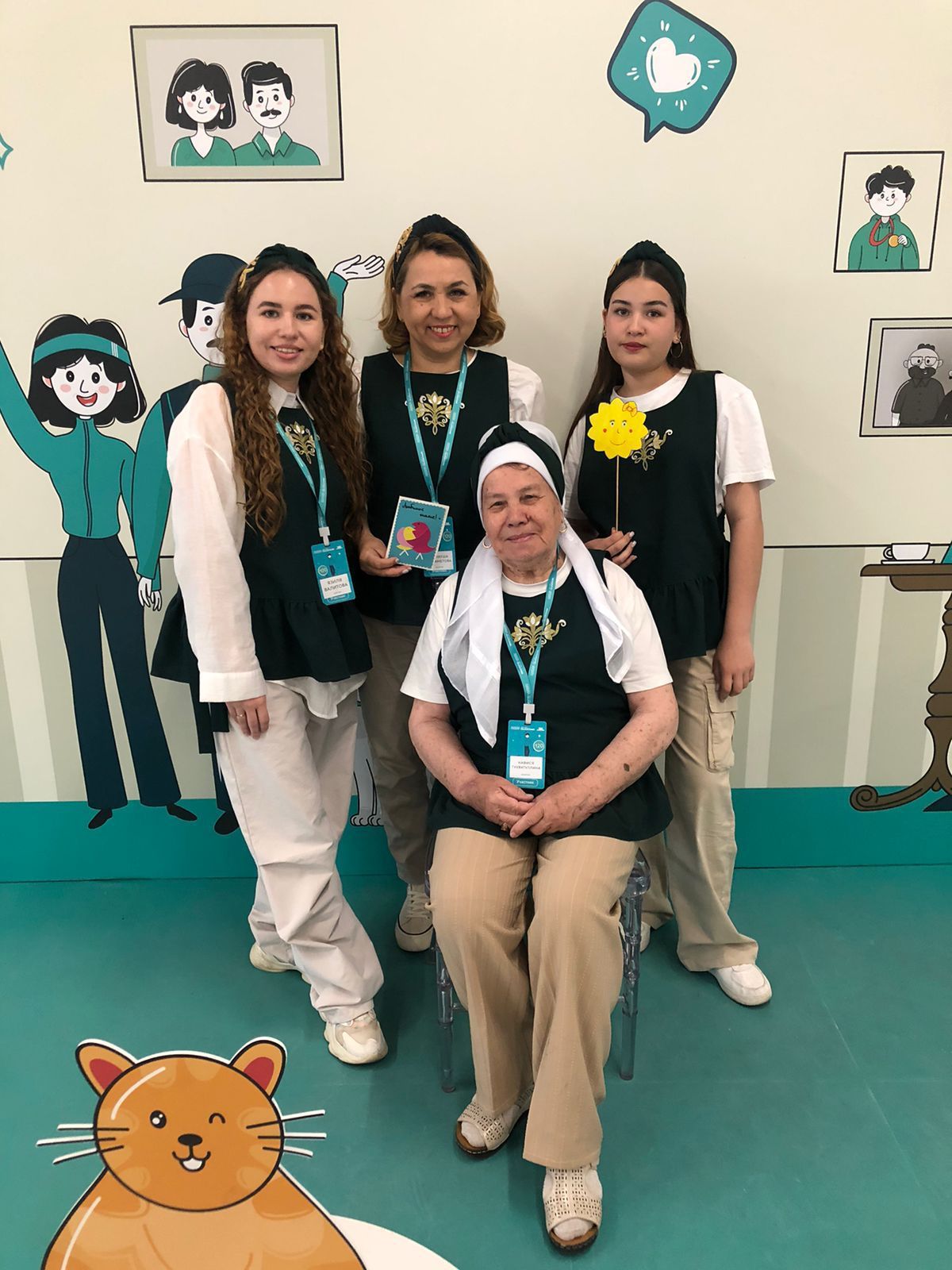 Три поколения семьи Тухватуллиных из Верхнего Нурлата приняли участие в полуфинале Всероссийского конкурса «Это у нас семейное»