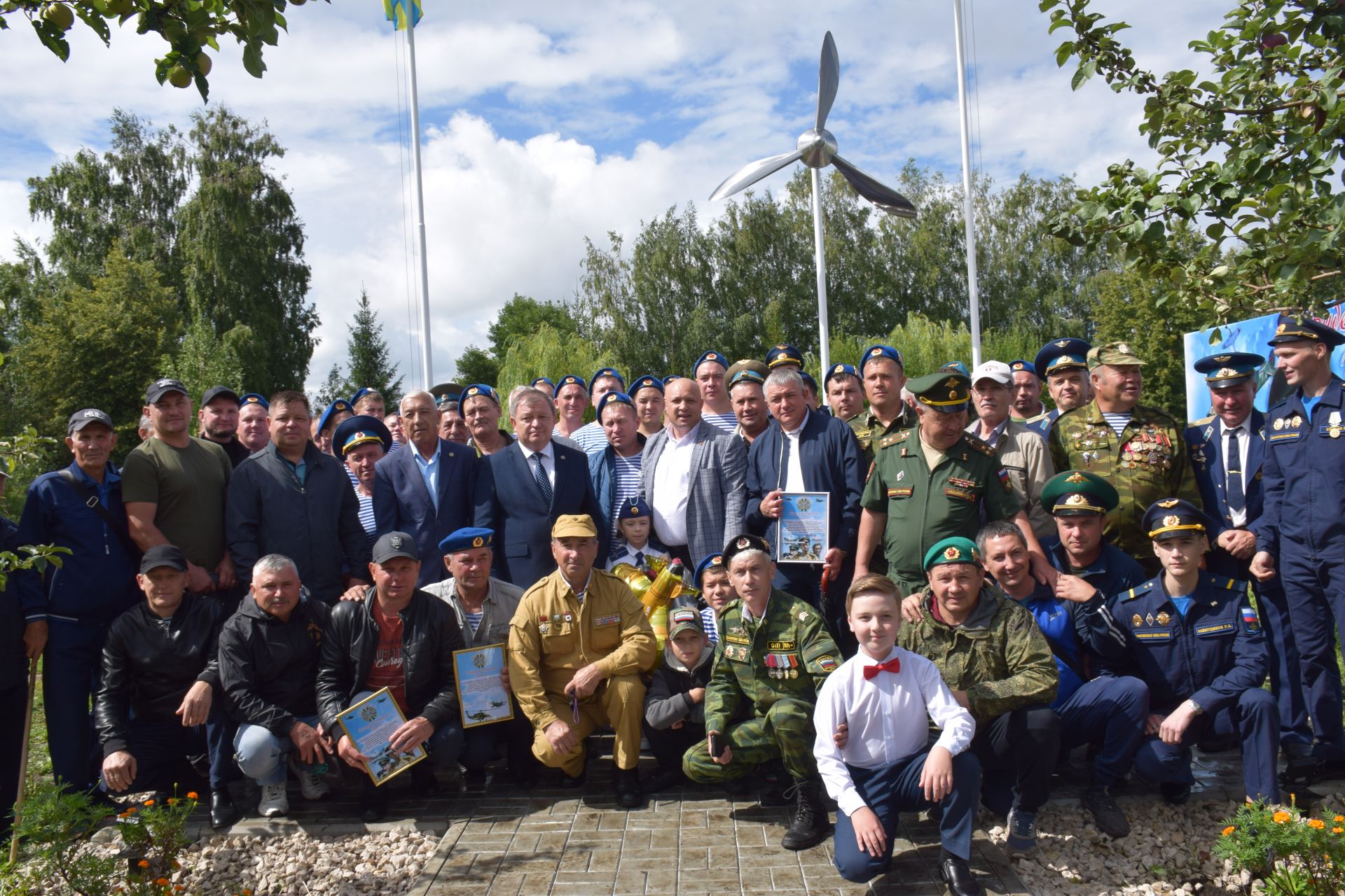 У летчиков Нурлата появилось свое памятное место в центральном парке