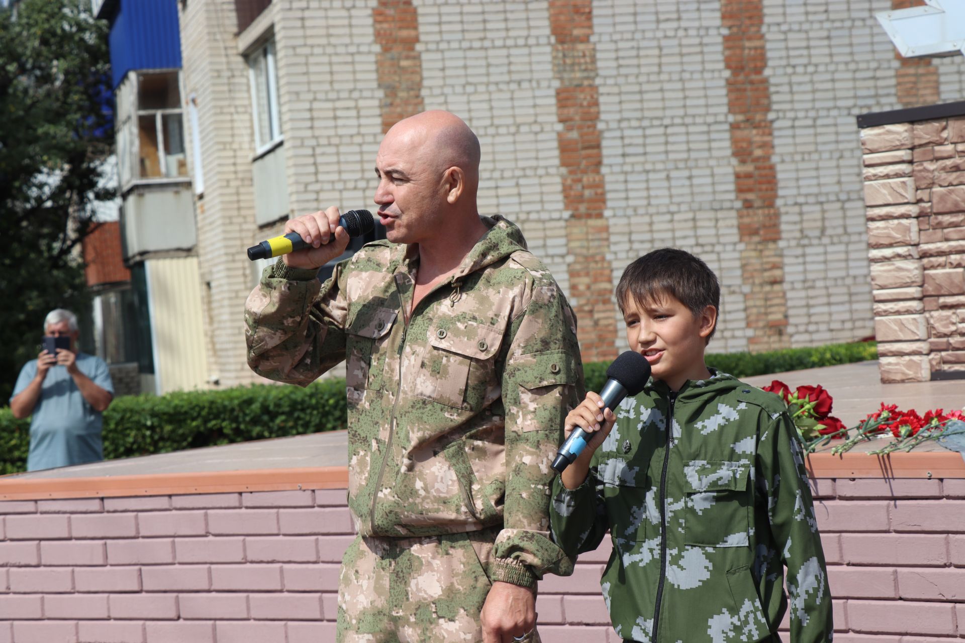 В праздновании Дня ВДВ в Нурлате принял участие боец СВО