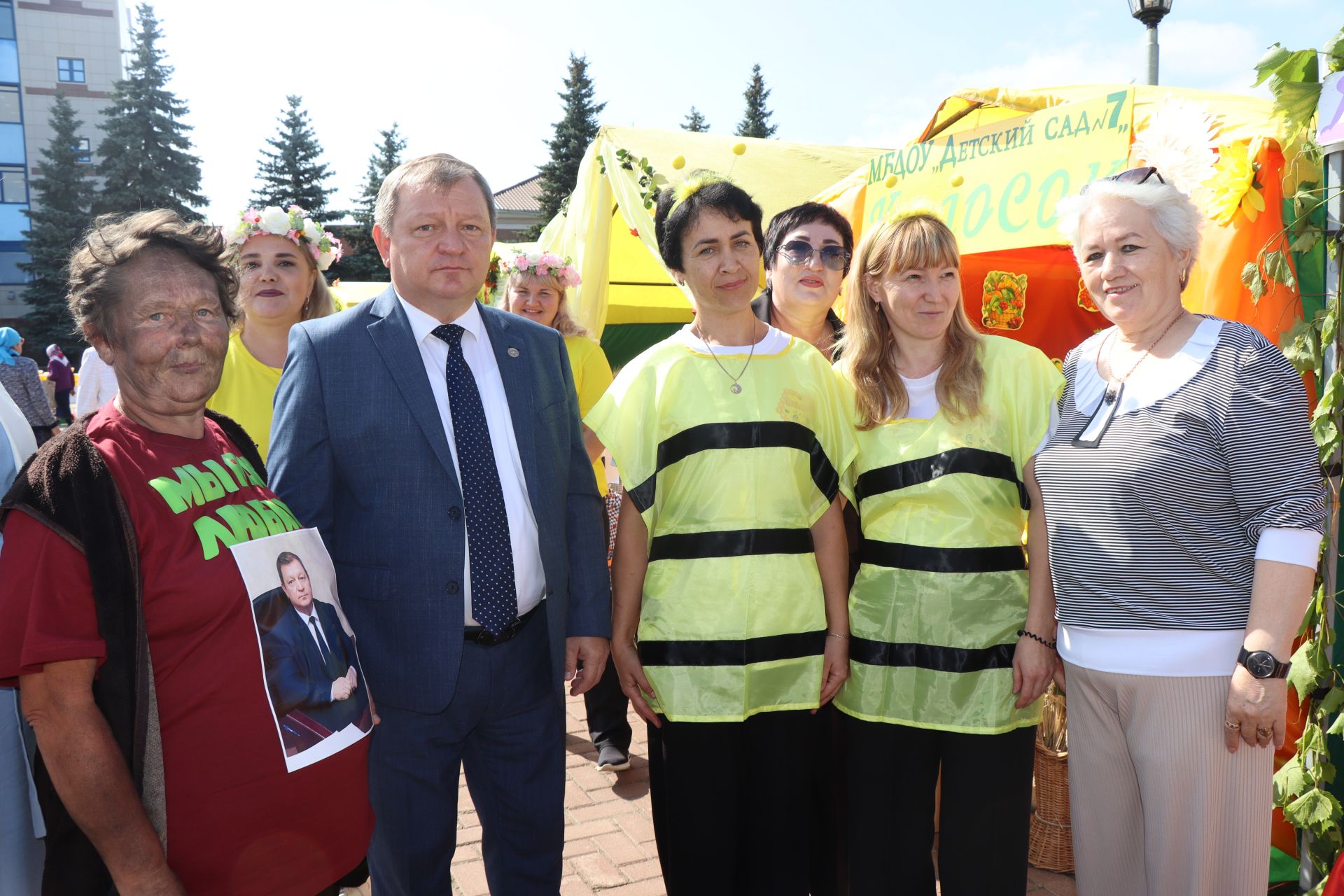 В рамках августовского совещания педагоги района представили тематические выставки