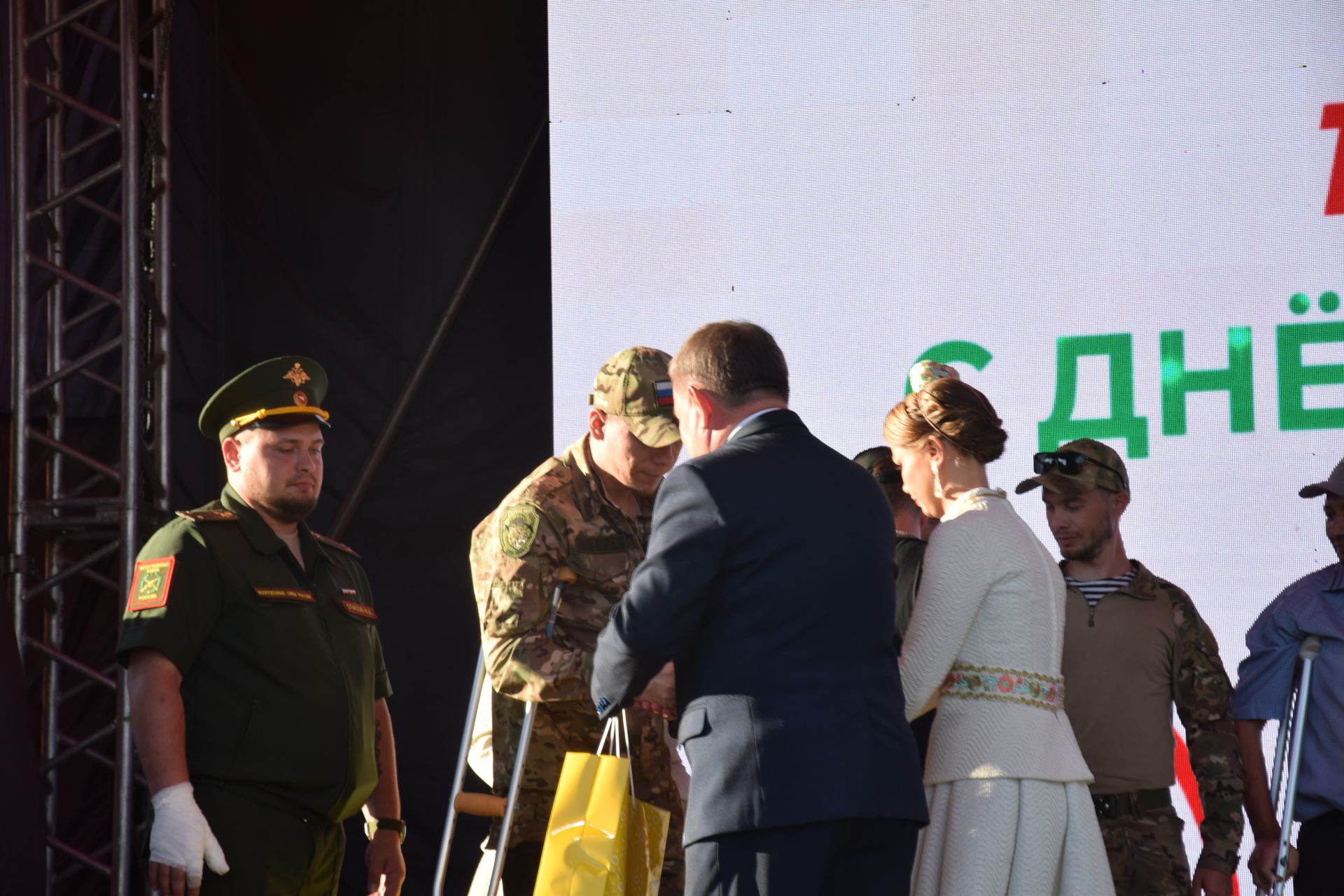 Главными гостями Дня города в Нурлате стали участники СВО