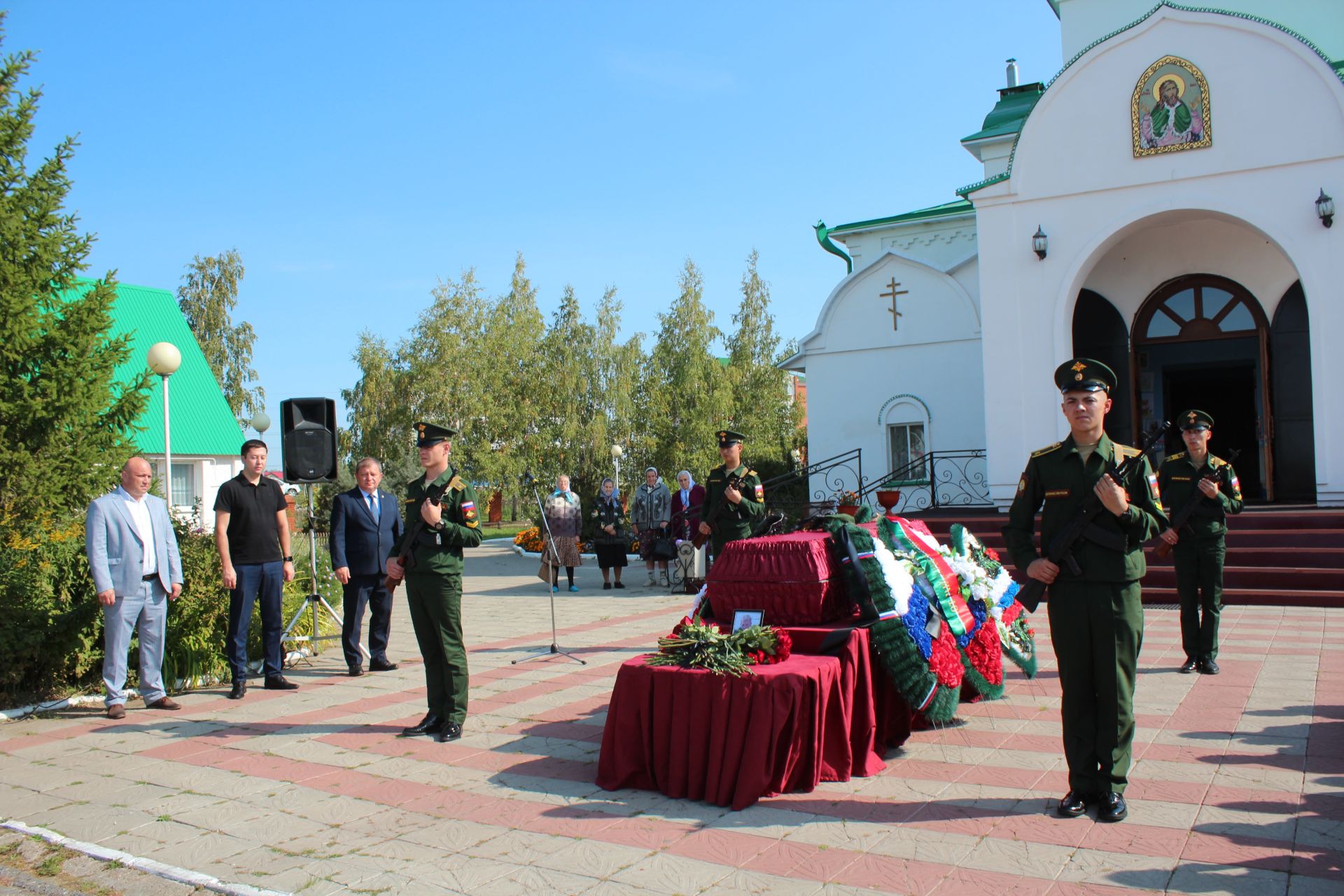 В Нурлате простились с участником СВО Рожковым Николаем Михайловичем