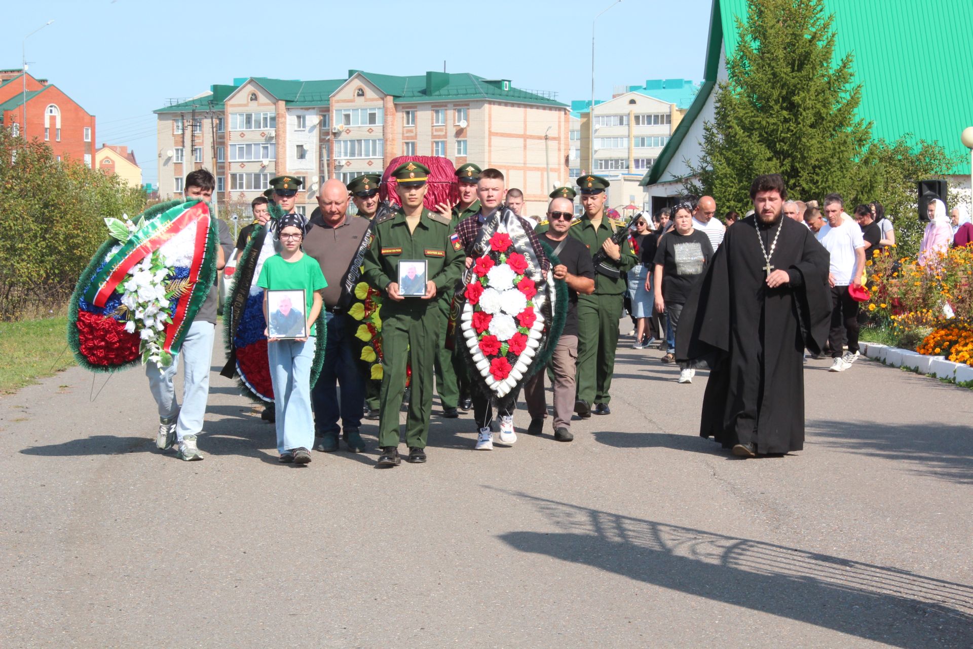 В Нурлате простились с участником СВО Рожковым Николаем Михайловичем