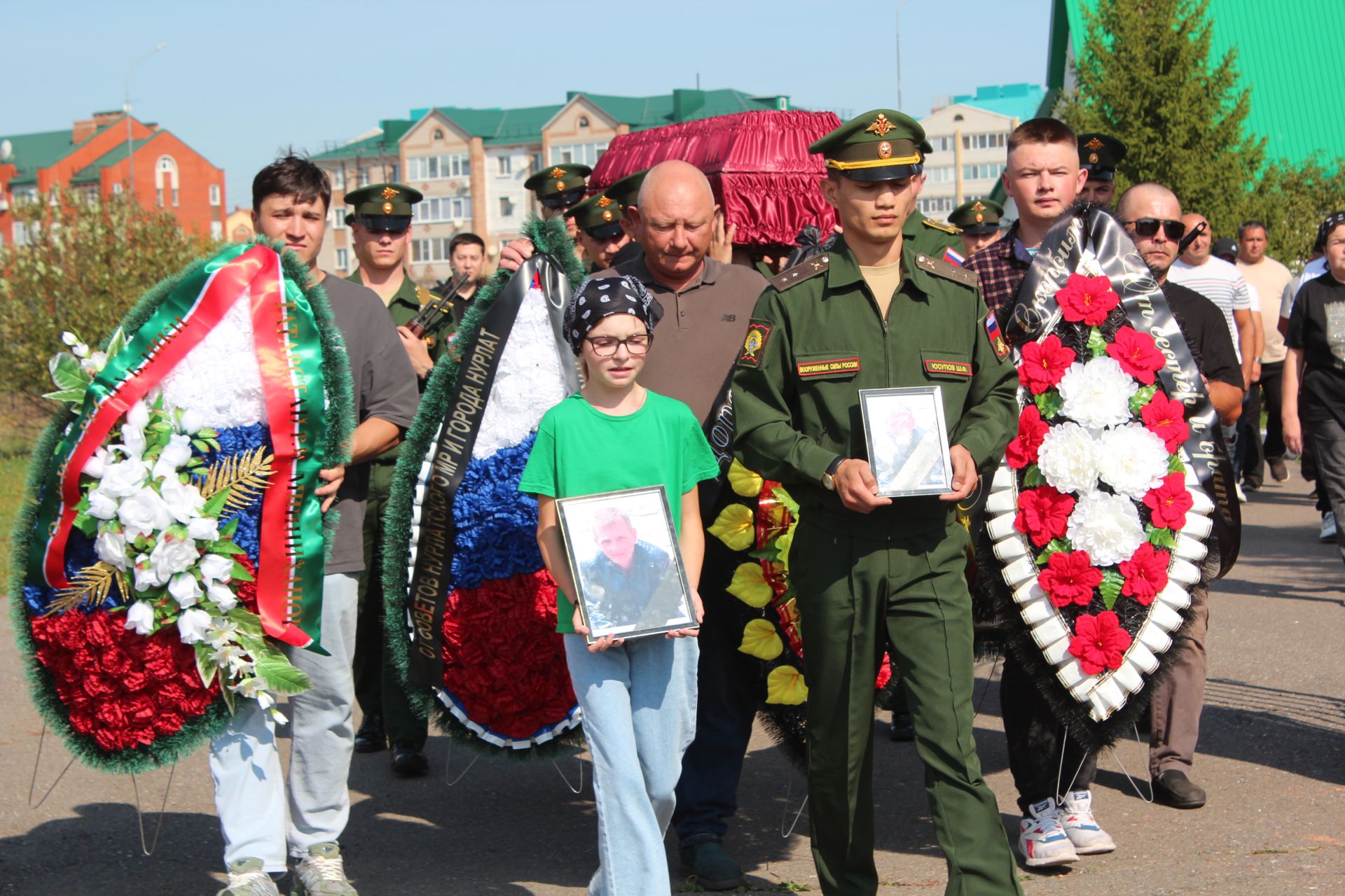 В Нурлате простились с участником СВО Рожковым Николаем Михайловичем