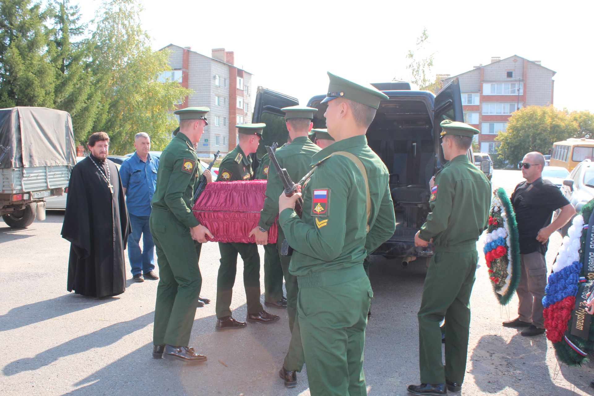 В Нурлате простились с участником СВО Рожковым Николаем Михайловичем