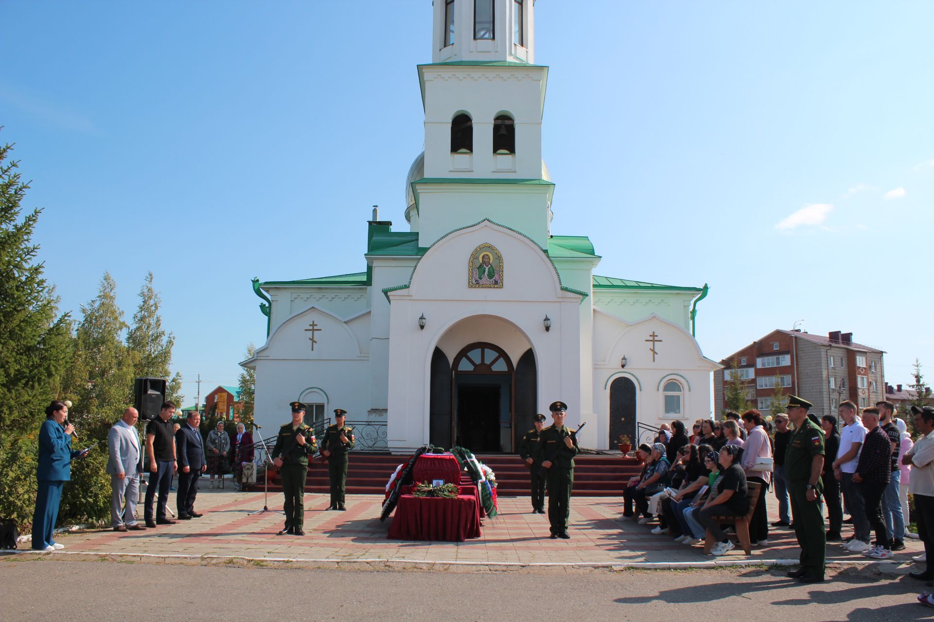 В Нурлате простились с участником СВО Рожковым Николаем Михайловичем