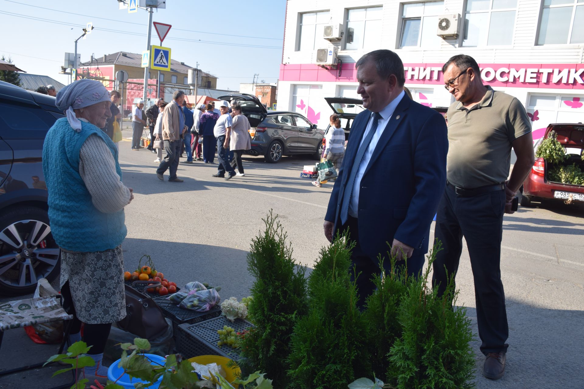 В Нурлате в Единый день голосования организовали сельскохозяйственную ярмарку