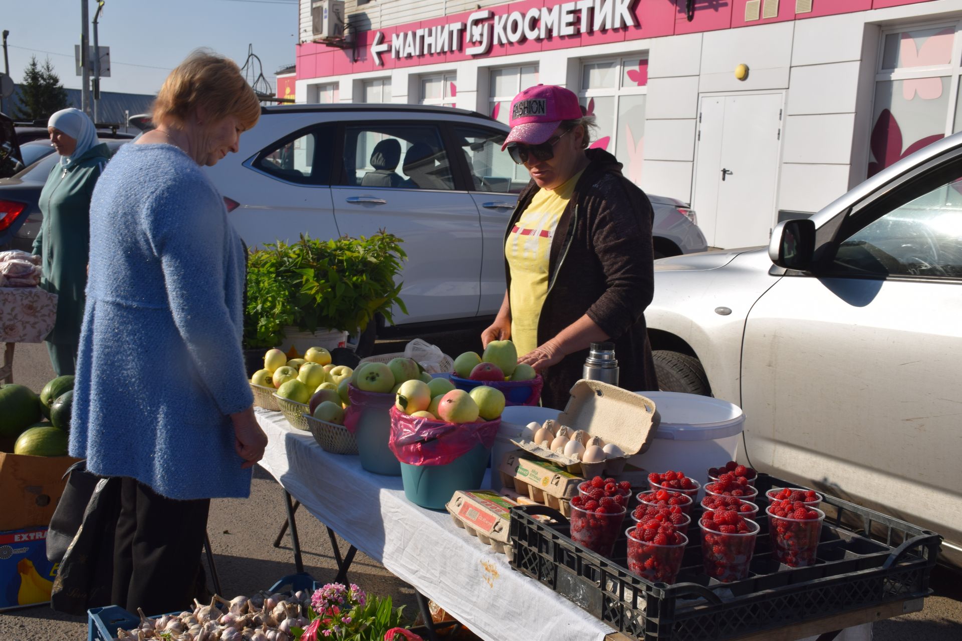 В Нурлате в Единый день голосования организовали сельскохозяйственную ярмарку