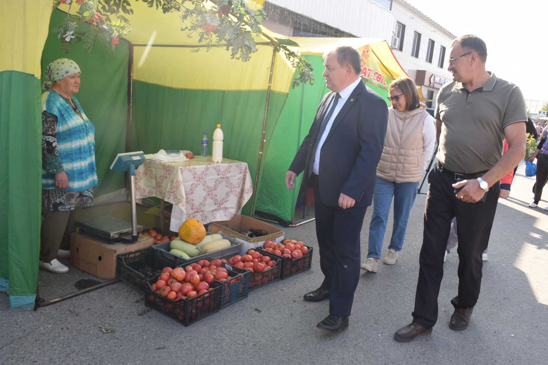 В Нурлате в Единый день голосования организовали сельскохозяйственную ярмарку