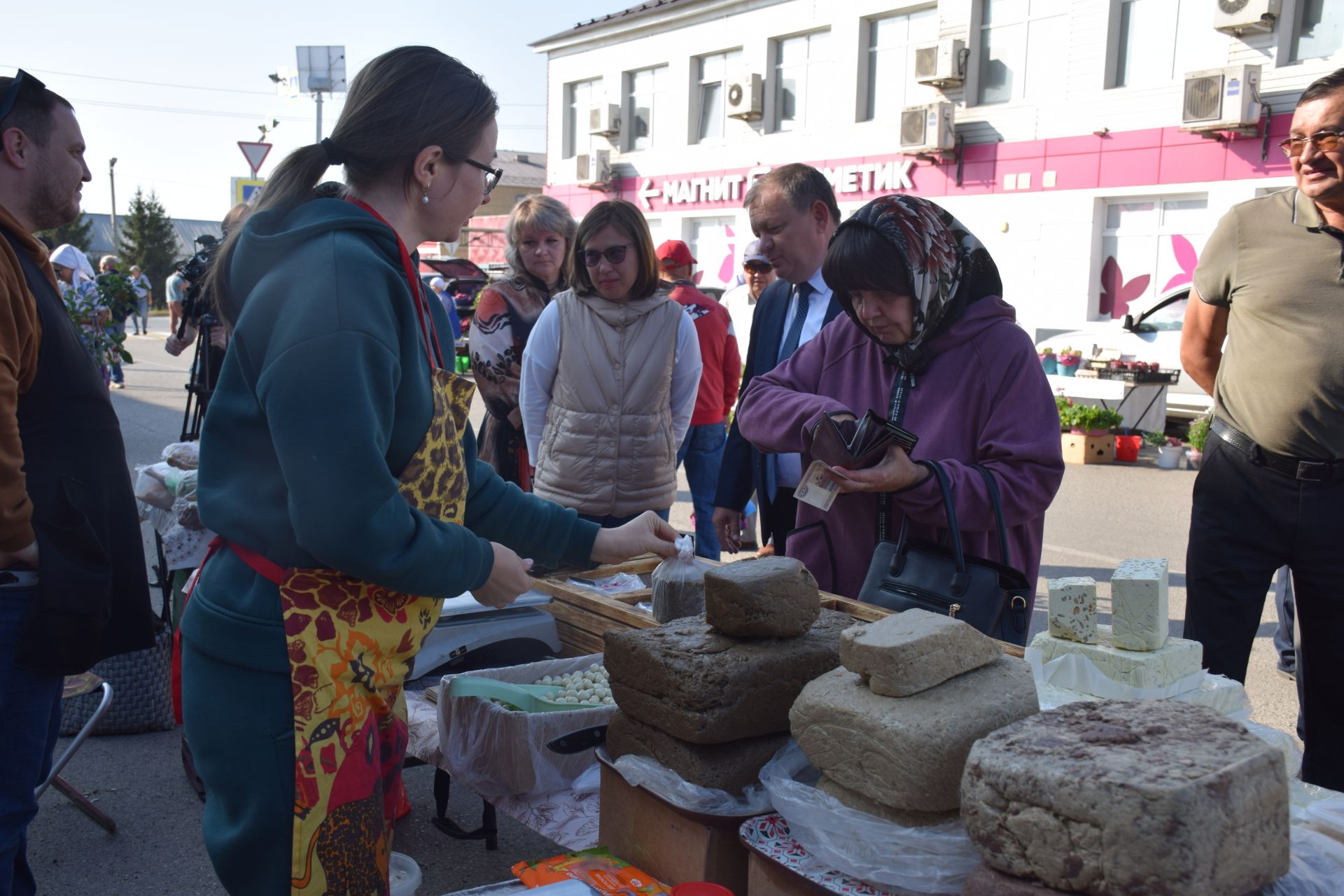 В Нурлате в Единый день голосования организовали сельскохозяйственную ярмарку