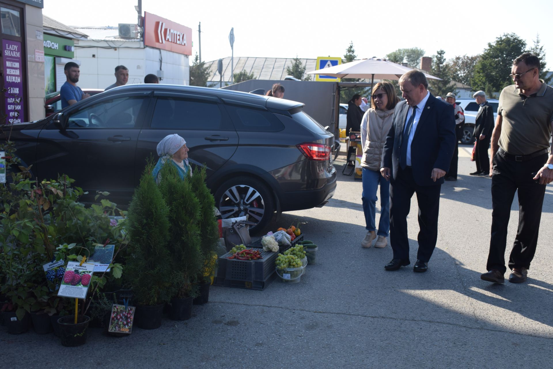 В Нурлате в Единый день голосования организовали сельскохозяйственную ярмарку