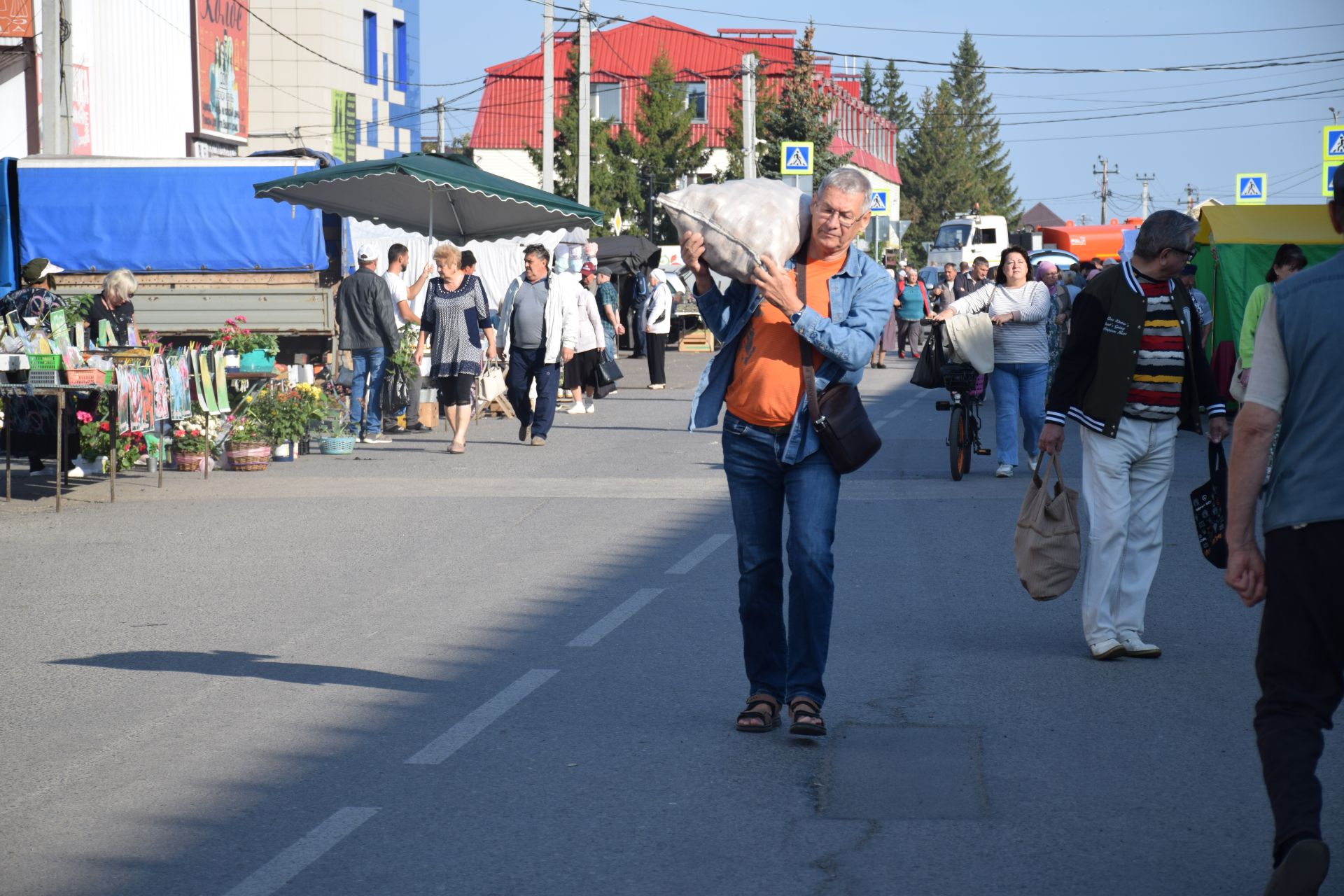 В Нурлате в Единый день голосования организовали сельскохозяйственную ярмарку