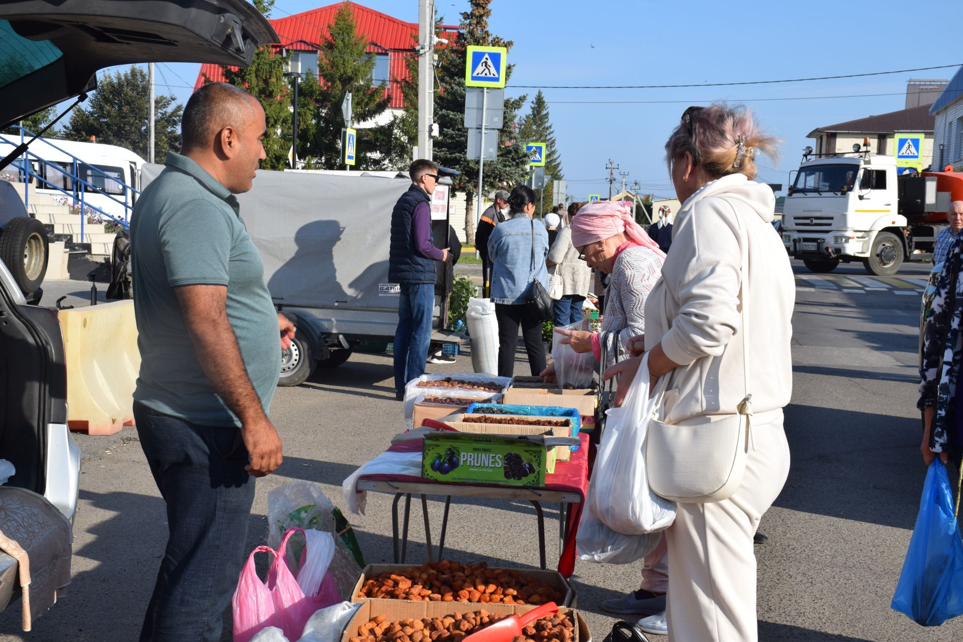 В Нурлате в Единый день голосования организовали сельскохозяйственную ярмарку