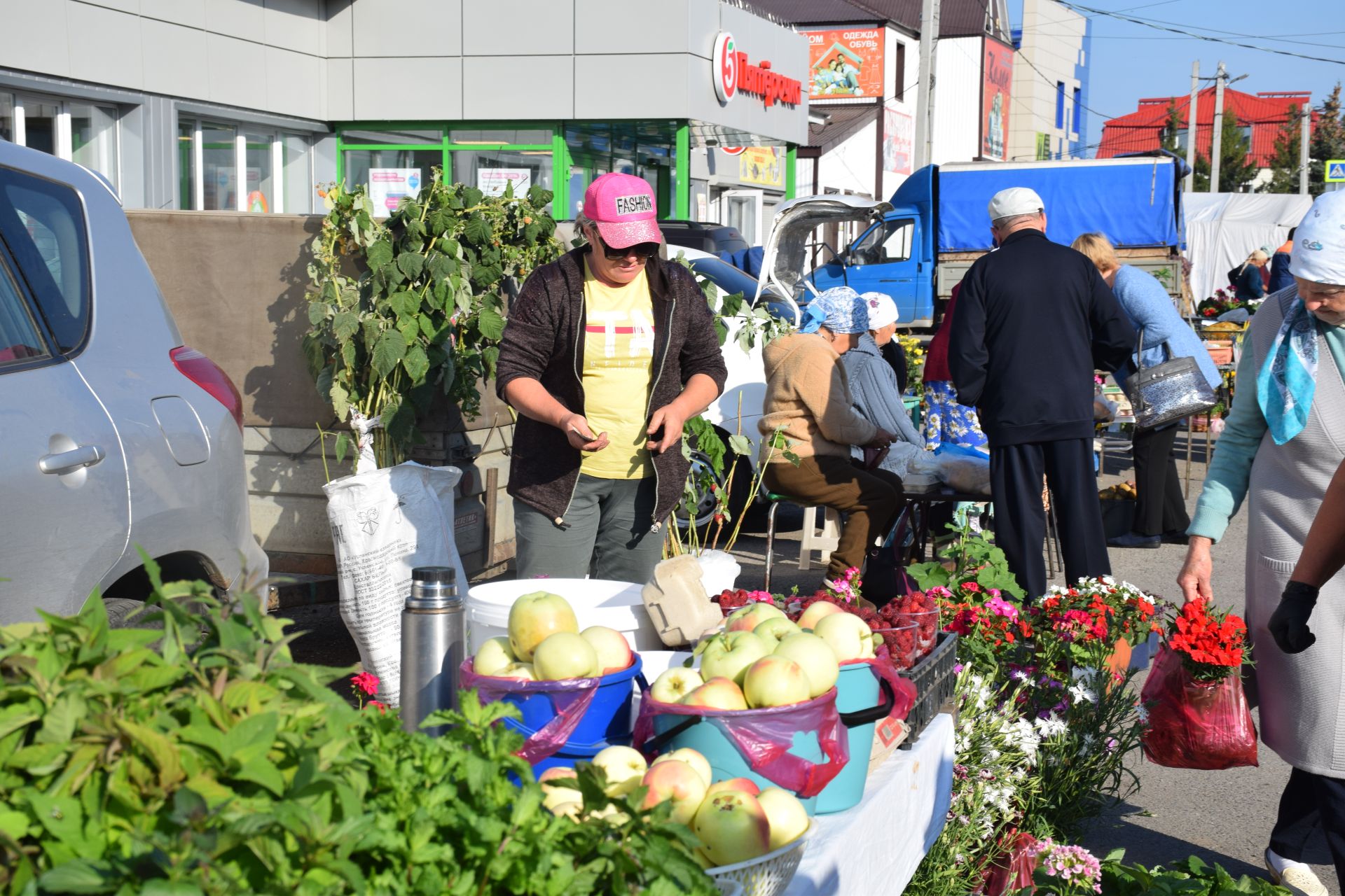 В Нурлате в Единый день голосования организовали сельскохозяйственную ярмарку