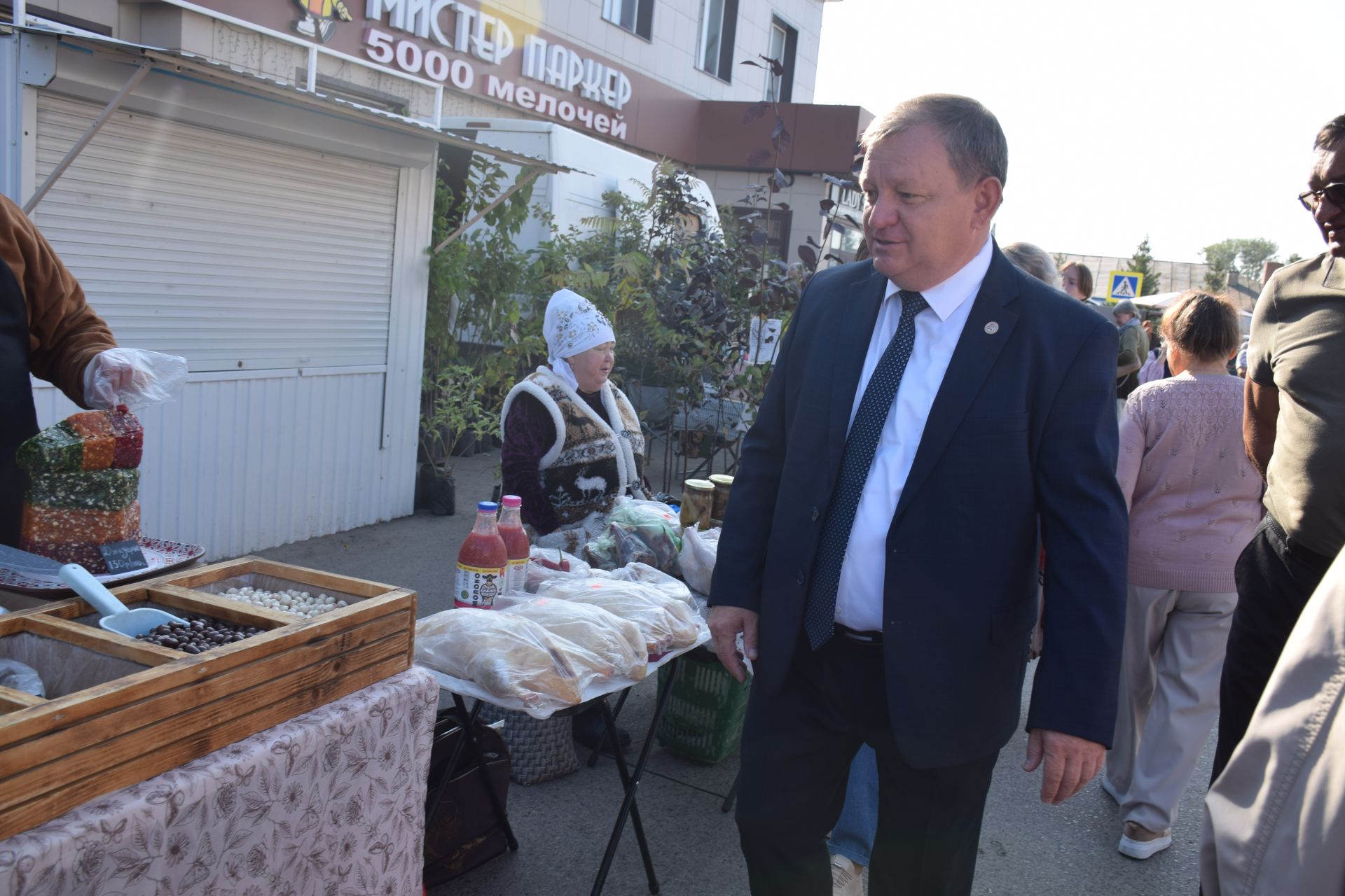 В Нурлате в Единый день голосования организовали сельскохозяйственную ярмарку