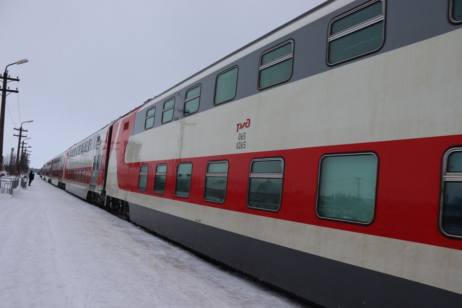 С 16 декабря прошлого года с железнодорожной станции Нурлат можно отправиться в путешествие на двухэтажном поезде