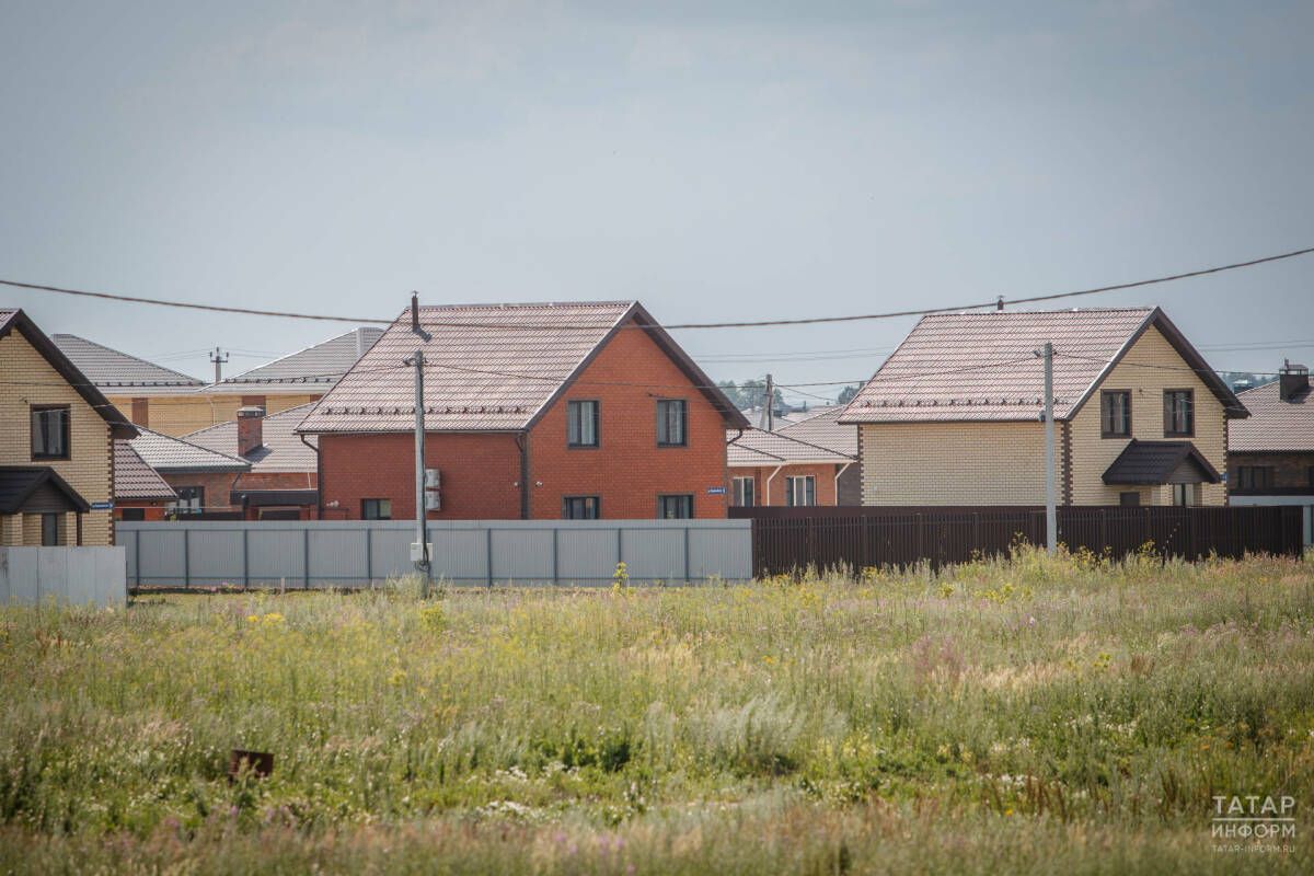 В Татарстане построили 16,5 тыс. частных домов с начала 2025 года
