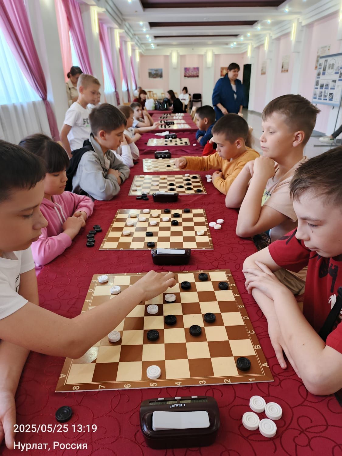 В Нурлате пройдет турнир по русским шашкам среди школьников, посвященный Дню народного единства