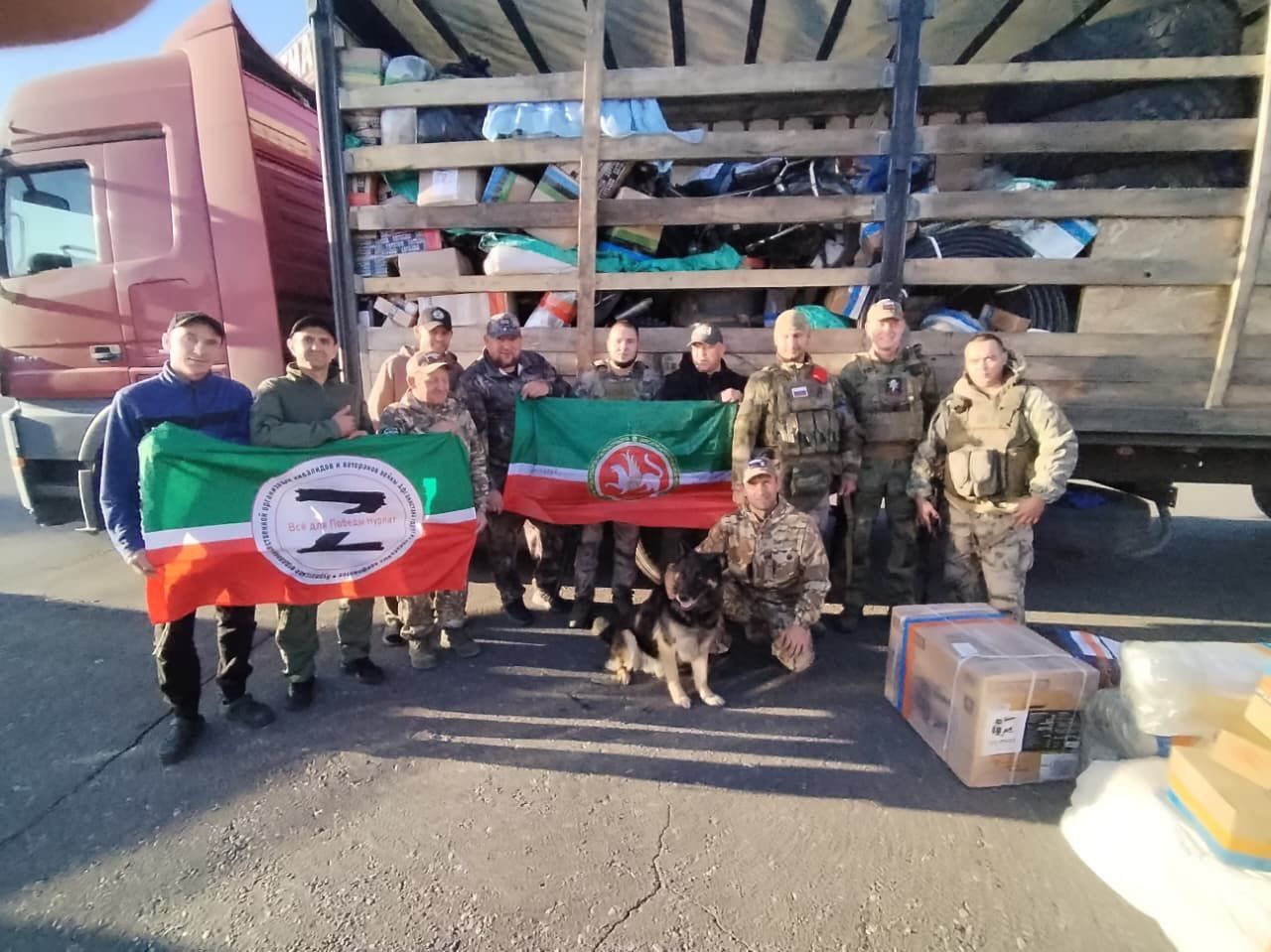 Фонд «Все для Победы. Нурлат» завершил 21-ю гуманитарную миссию в зоне СВО