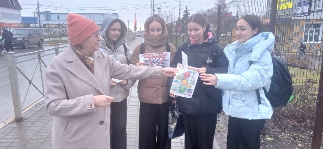 В Нурлате провели акцию «Внимание — дорога!» в преддверии Всемирного дня памяти жертв ДТП