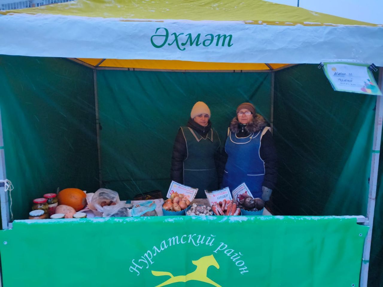 Нурлатские фермеры покорили Казань свежей продукцией